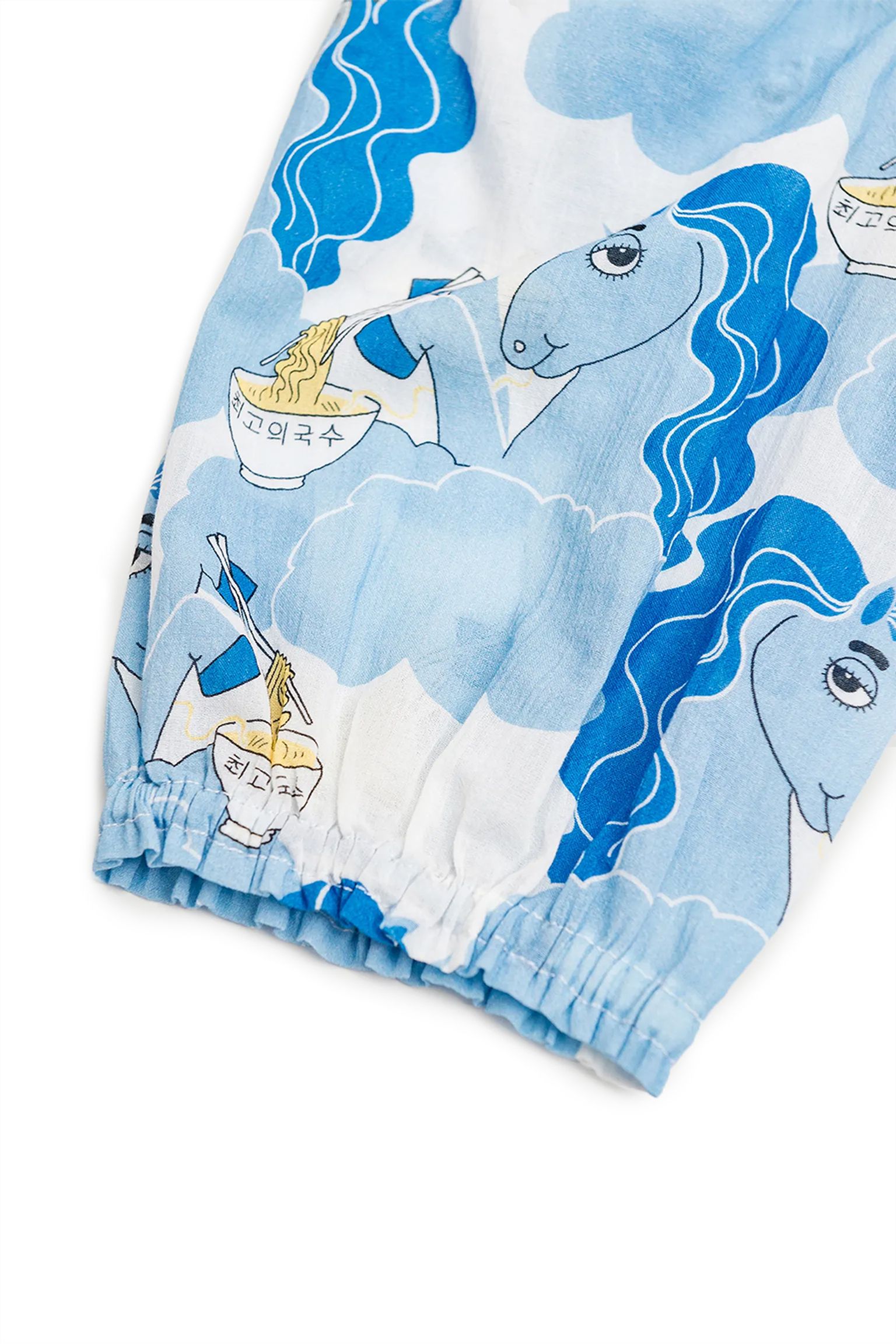 блузка MINI RODINI KIDS Unicorn noodles woven blouse с доставкой