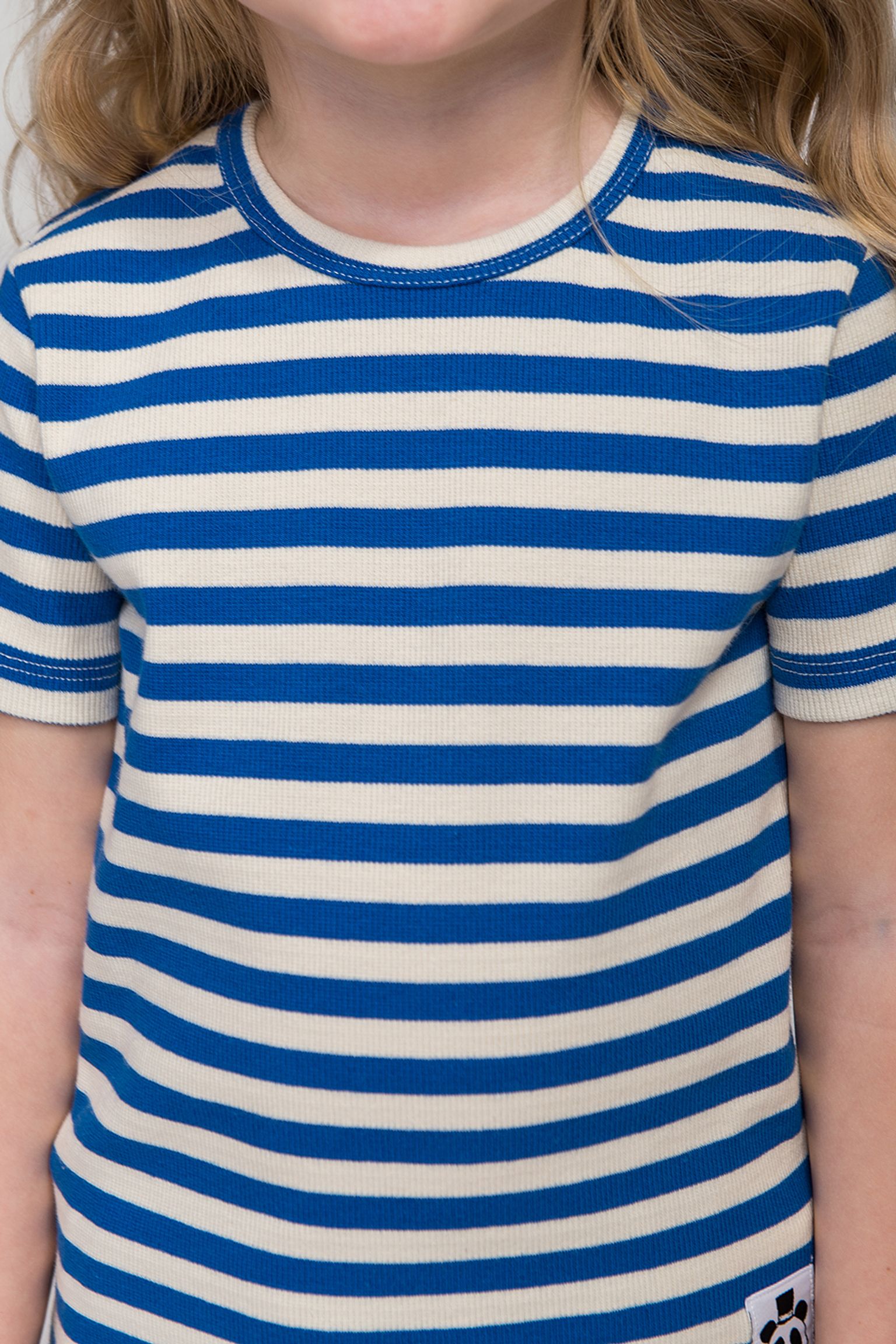 футболка   Stripe rib ss tee