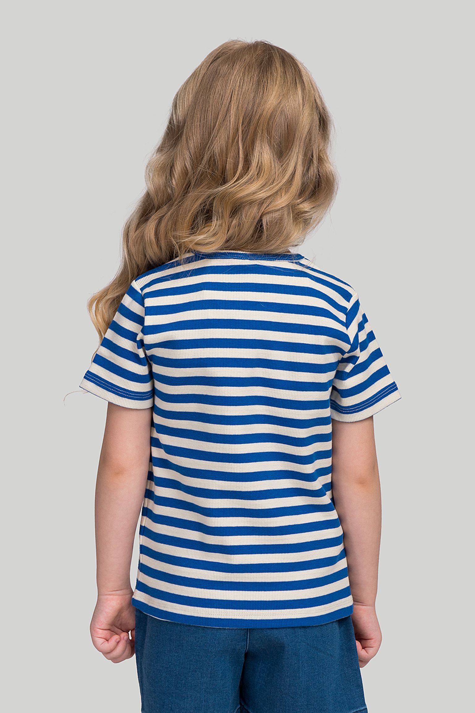 футболка   Stripe rib ss tee