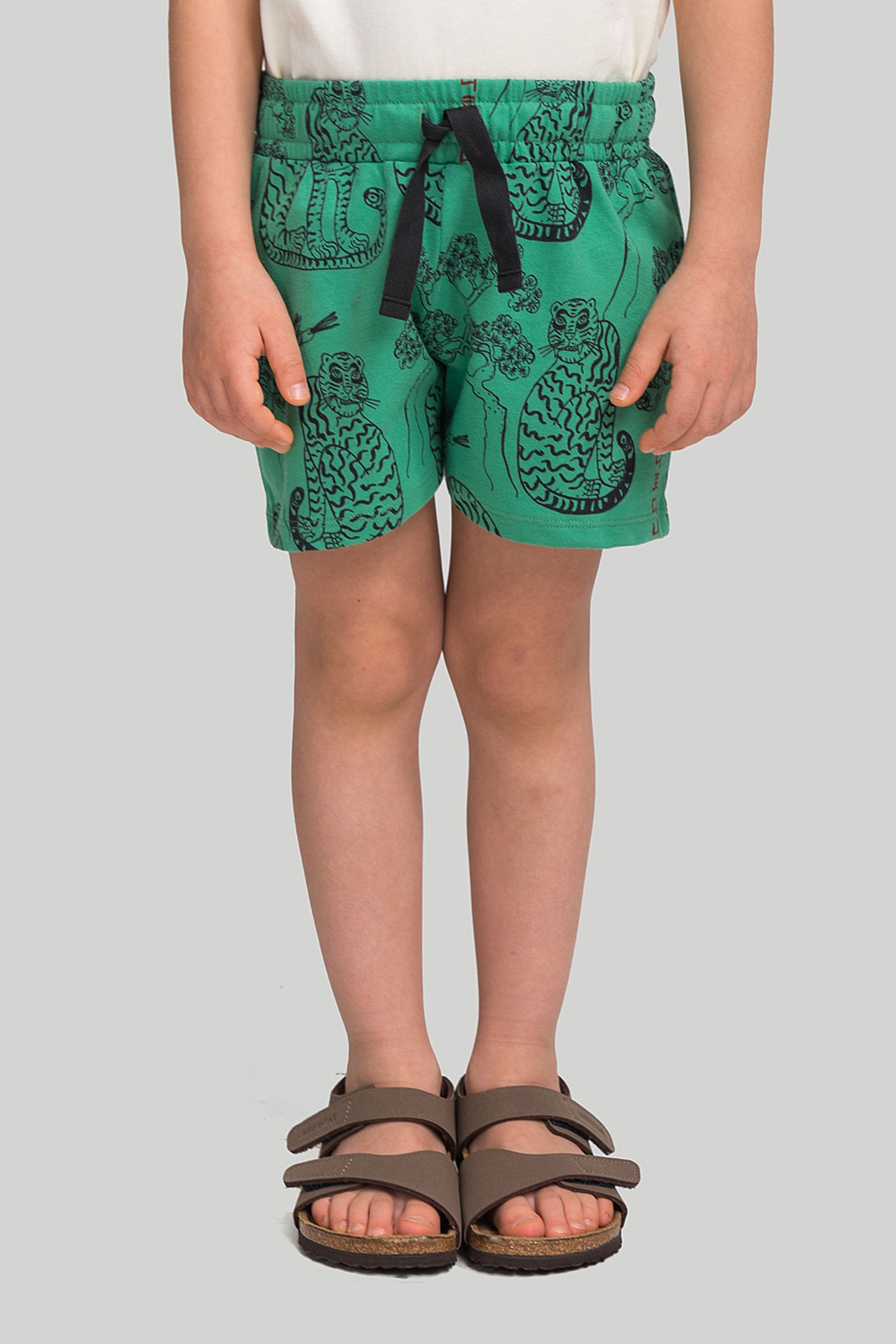 шорты MINI RODINI Tigers aop shorts купить
