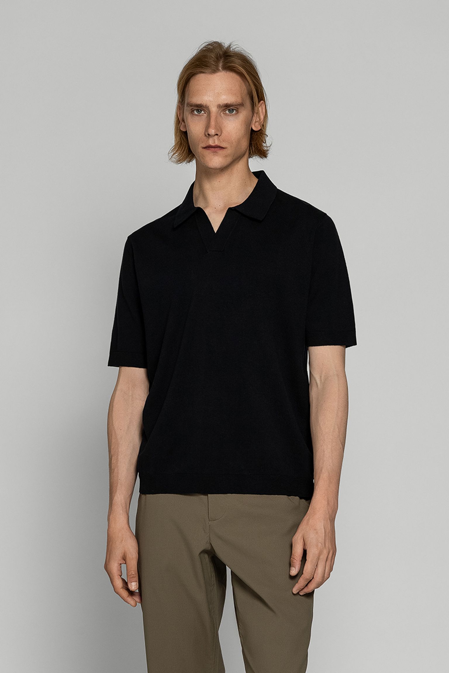 Поло NORSE PROJECT Leif Cotton Linen Polo