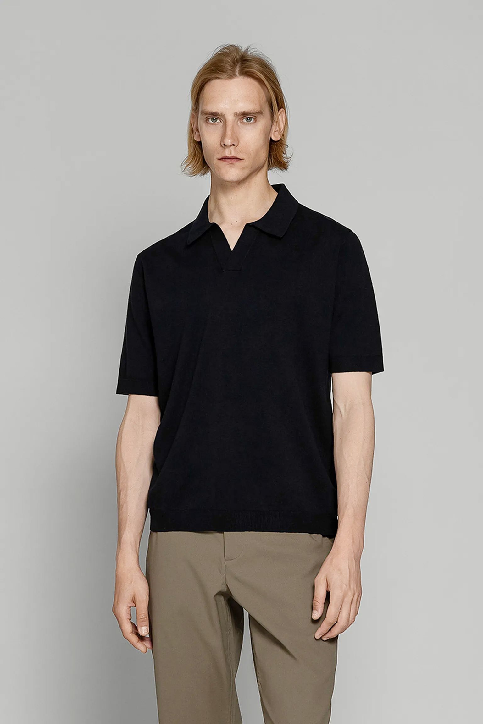 Поло NORSE PROJECT Leif Cotton Linen Polo с доставкой