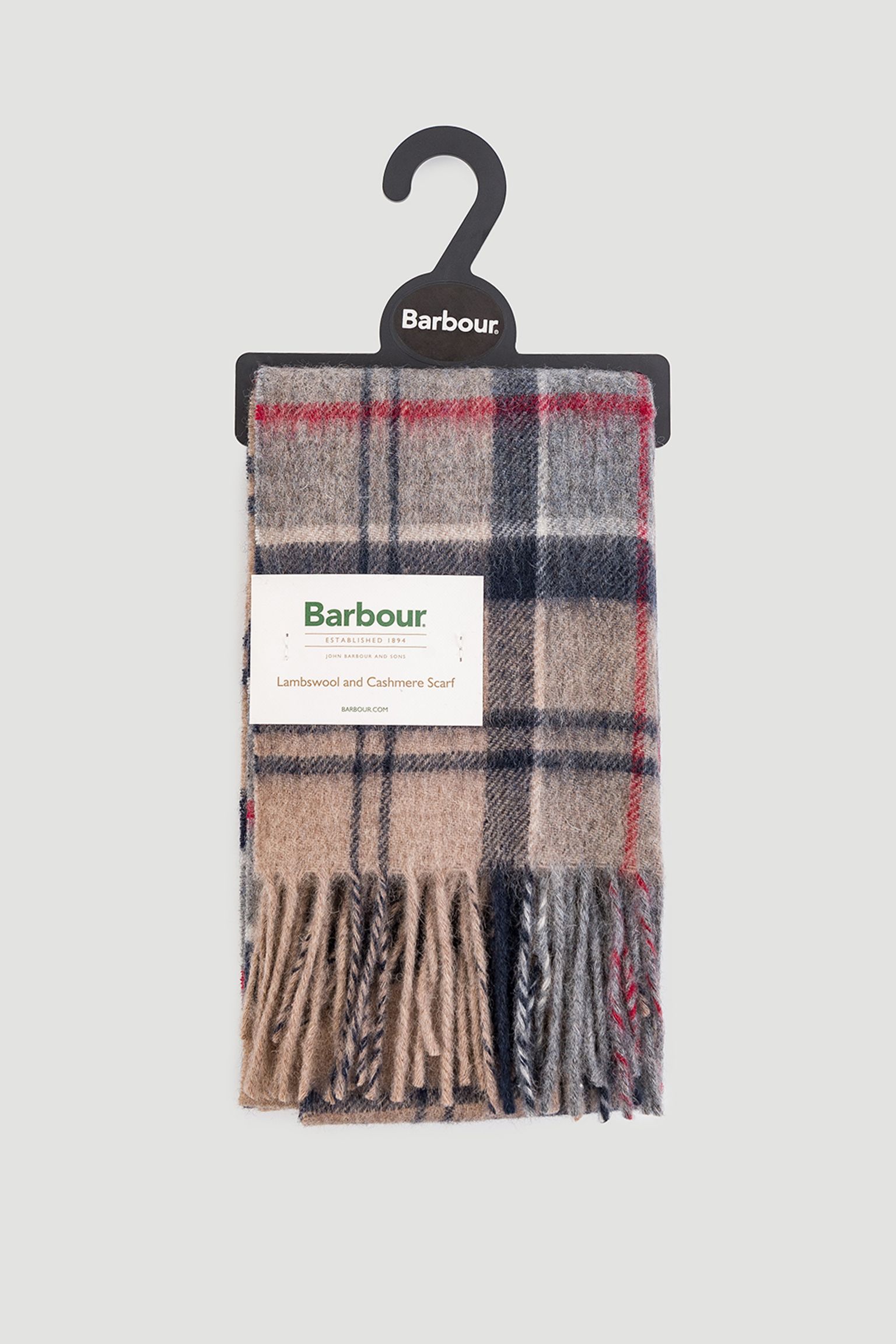 Шарф Merino Cashmere Tartan Scarf