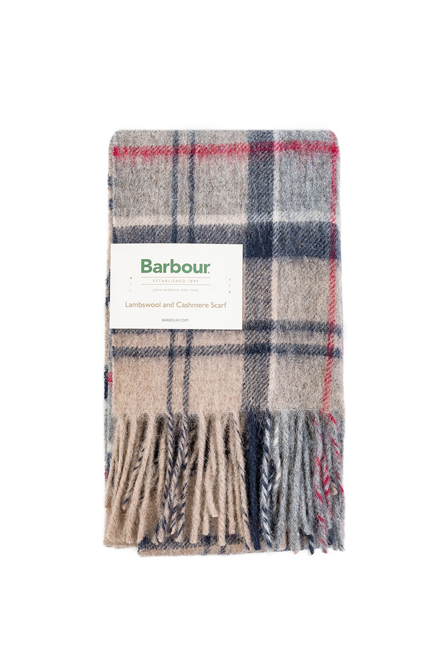 Шарф Merino Cashmere Tartan Scarf купити