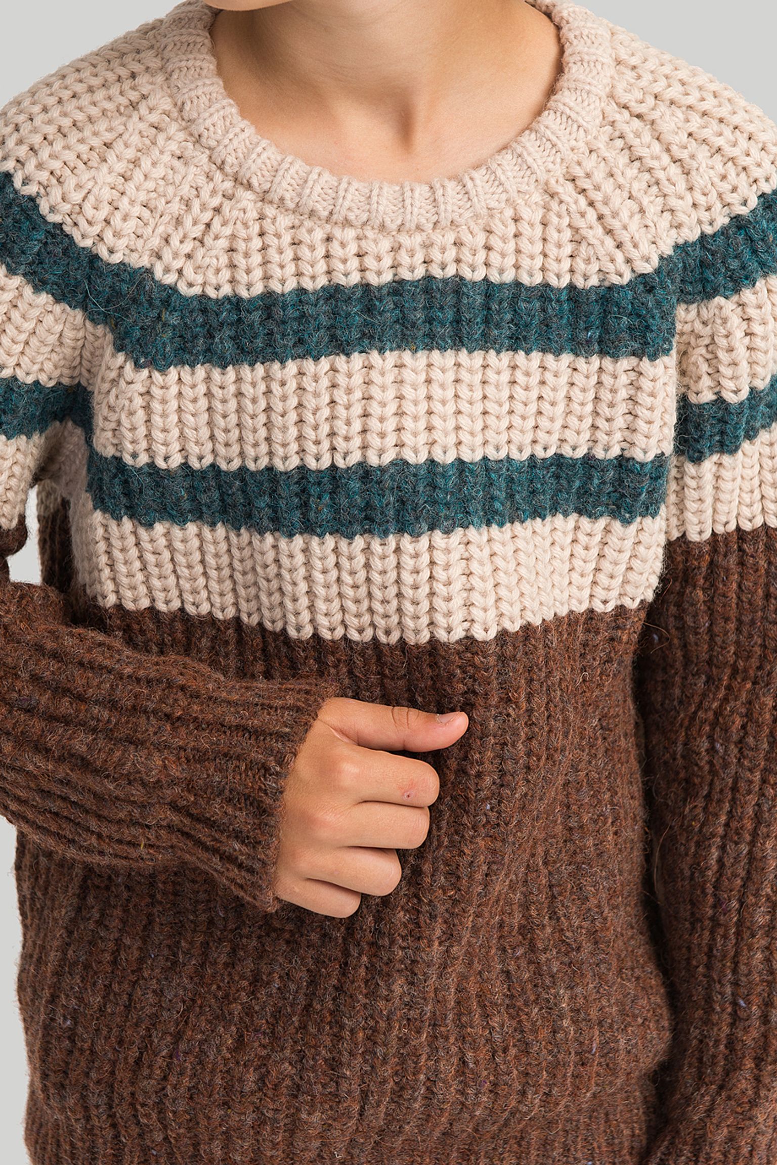 Свитер STRIPES KNIT JUMPER