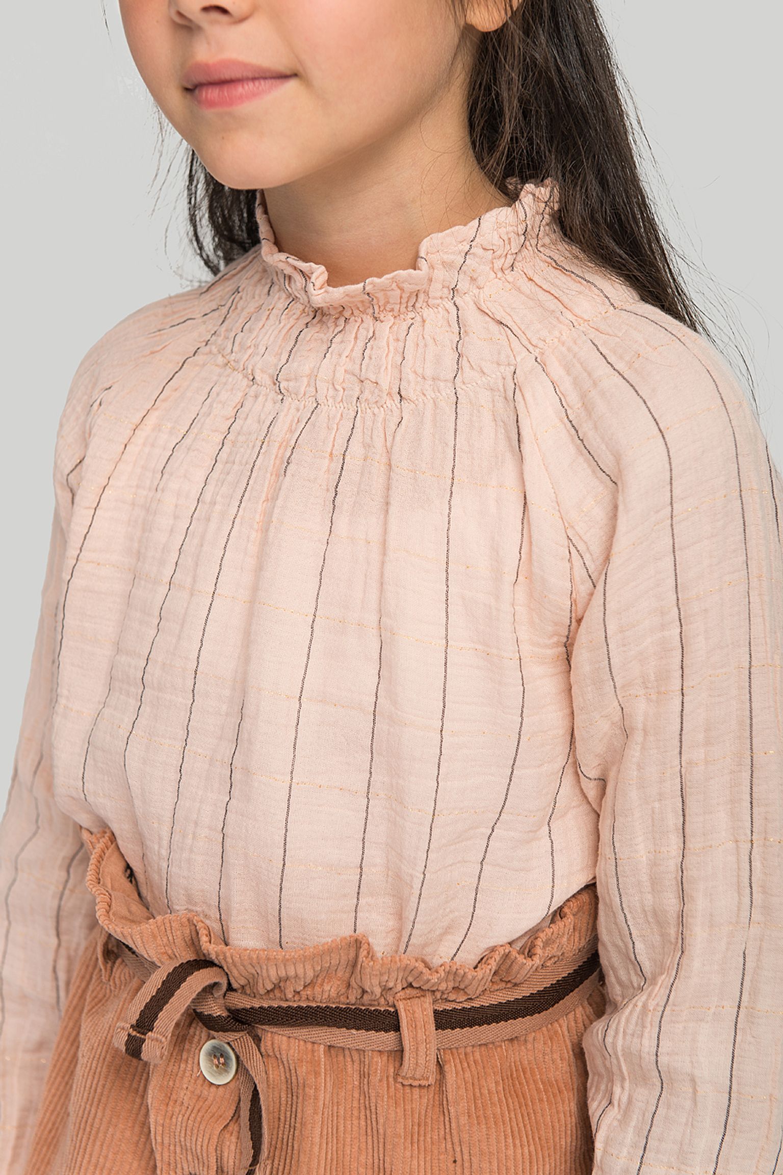 Блузка CHECK LUREX BLOUSE