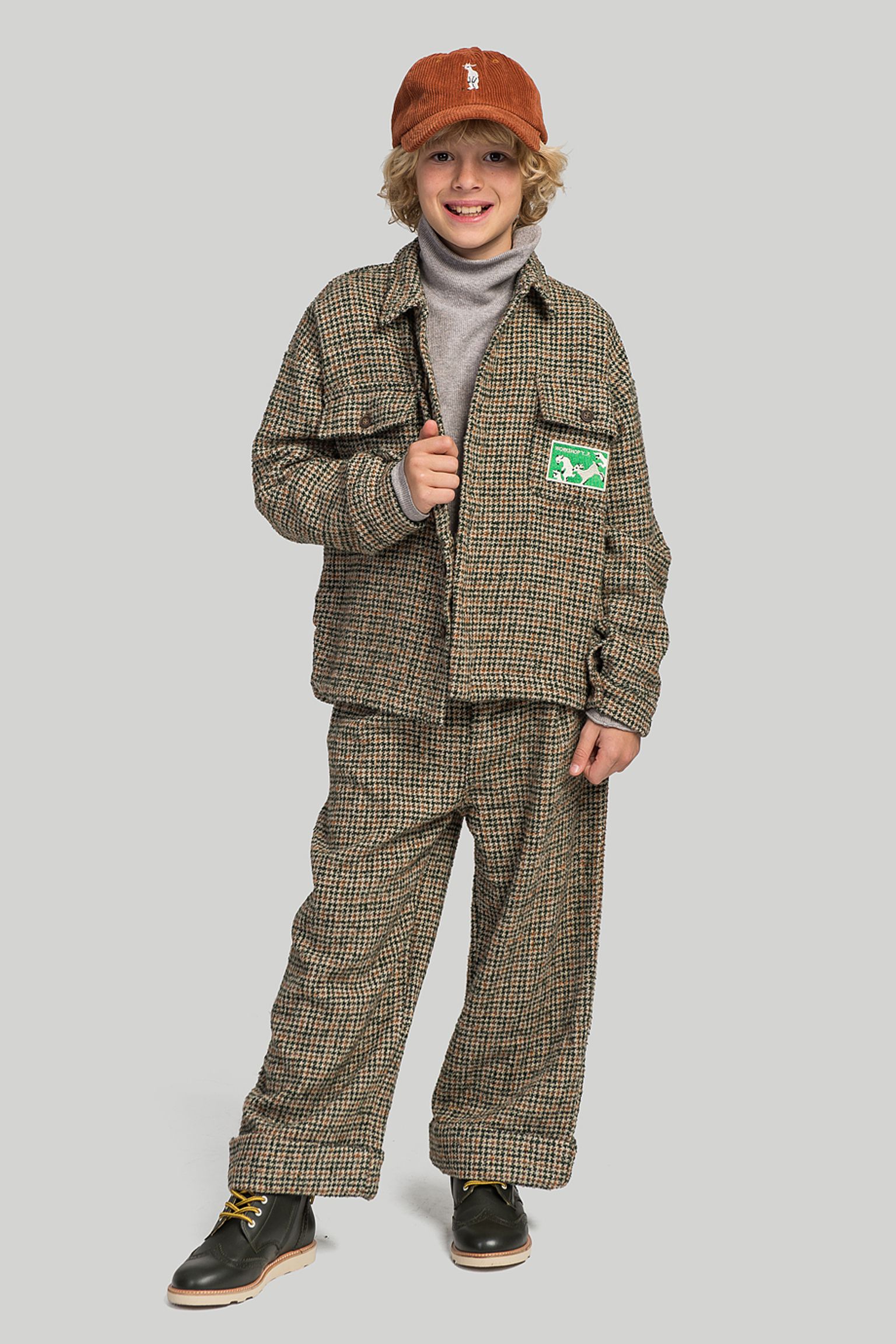 Брюки YELLOWPELOTA KIDS Grandpa pants