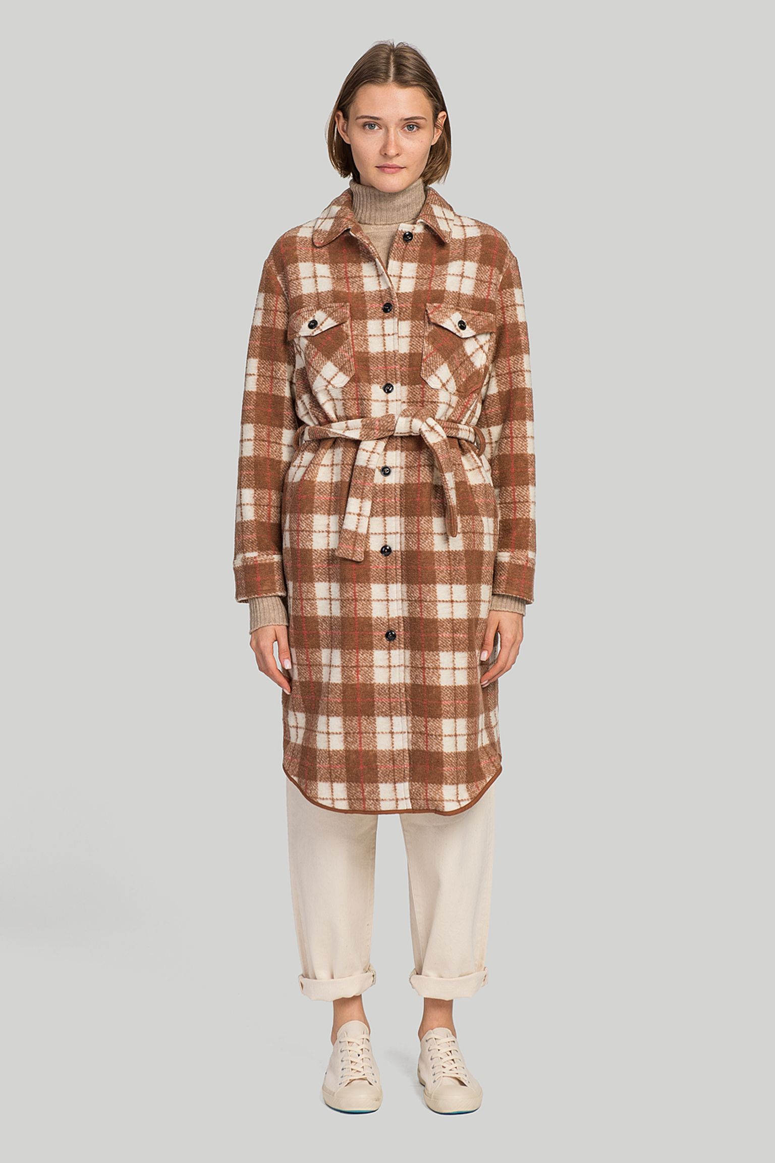 Пальто GENTRY LONG OVERSHIRT купить в Украине