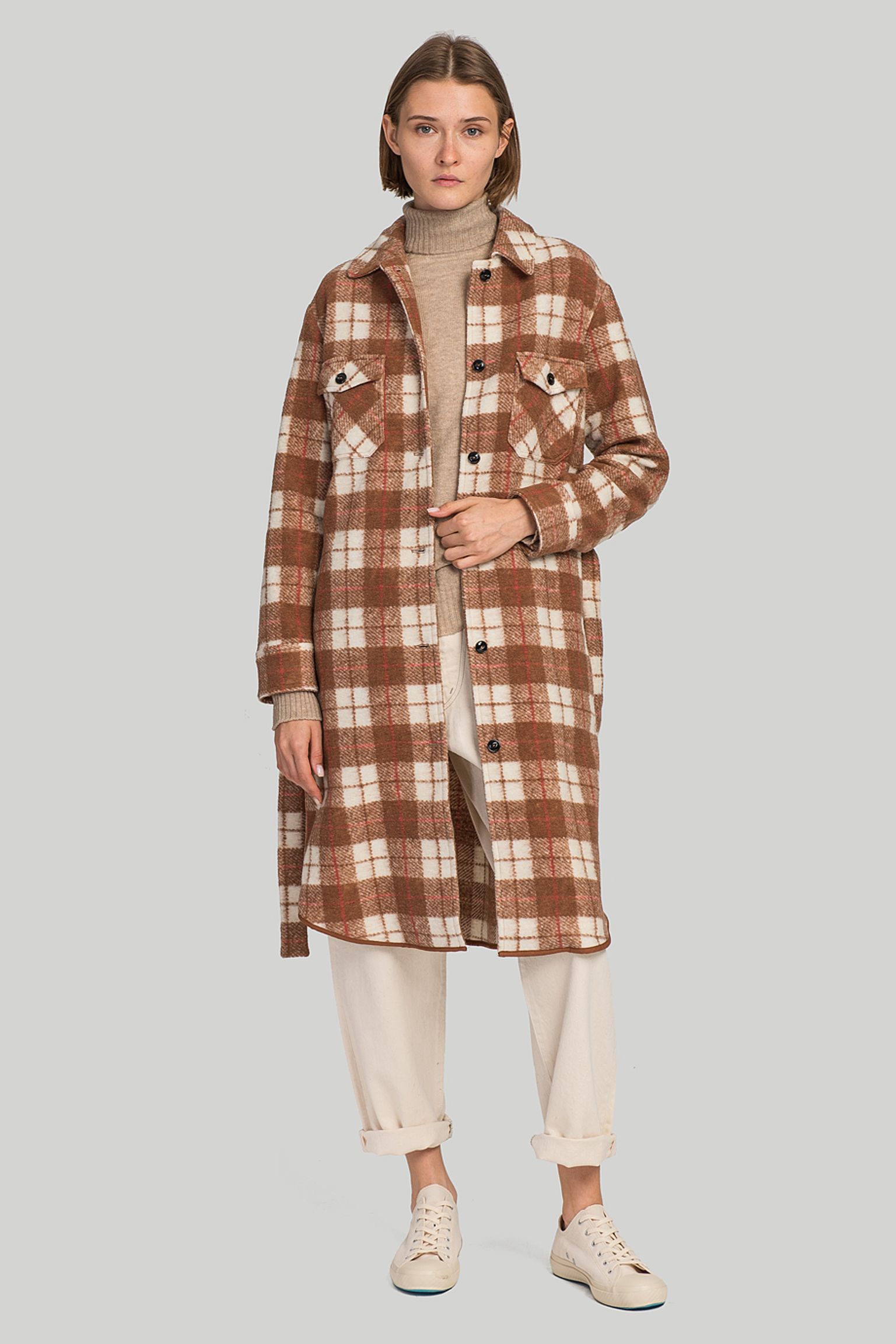 Пальто GENTRY LONG OVERSHIRT с доставкой