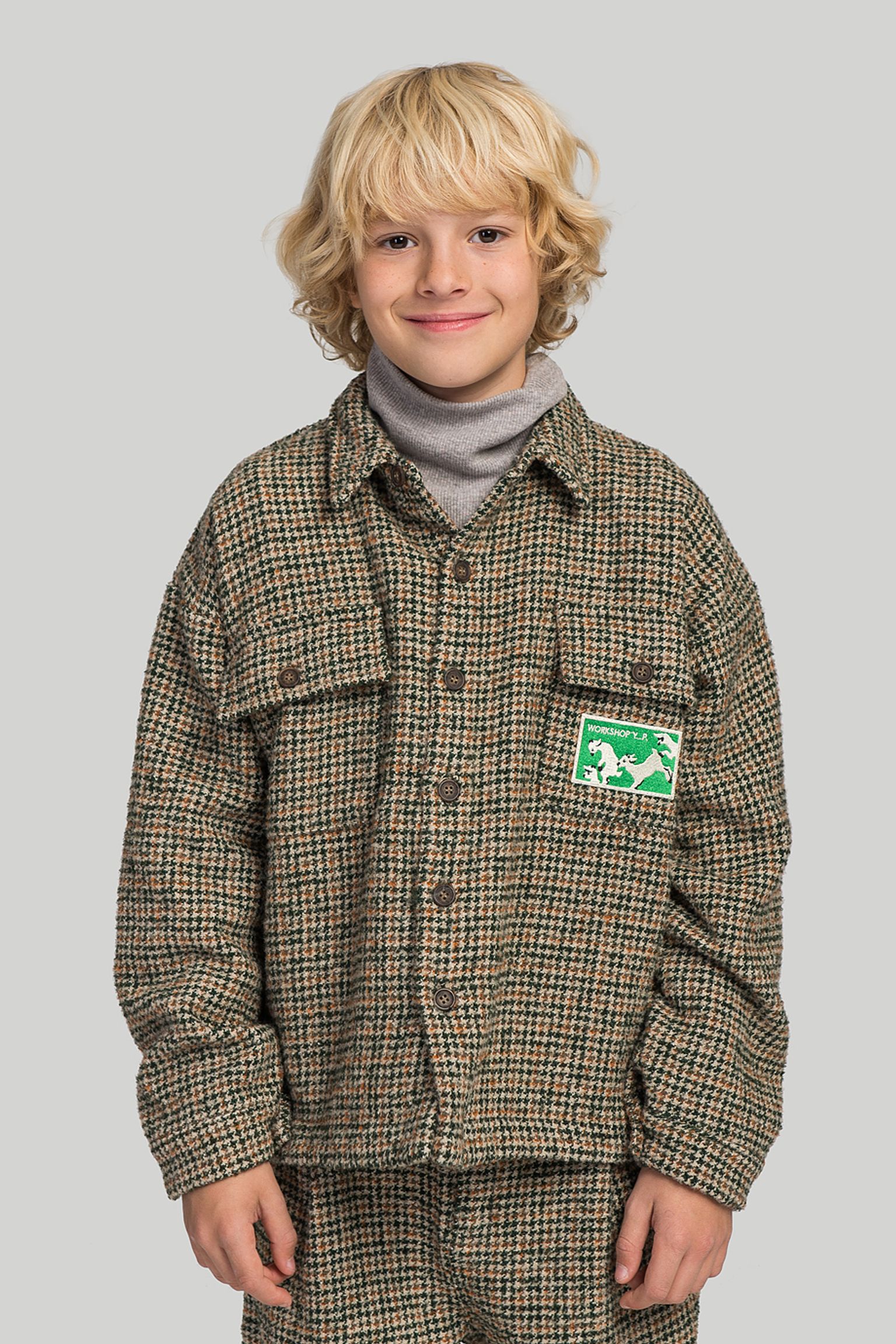 Овершот YELLOWPELOTA KIDS Grandpa jacket купить