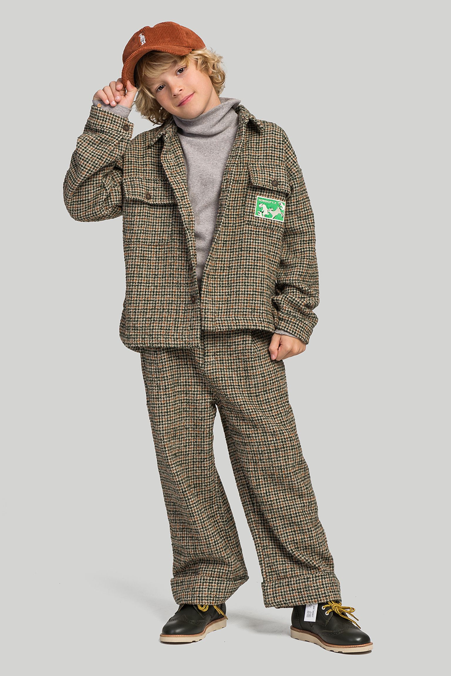 Овершот YELLOWPELOTA KIDS Grandpa jacket купить в Украине