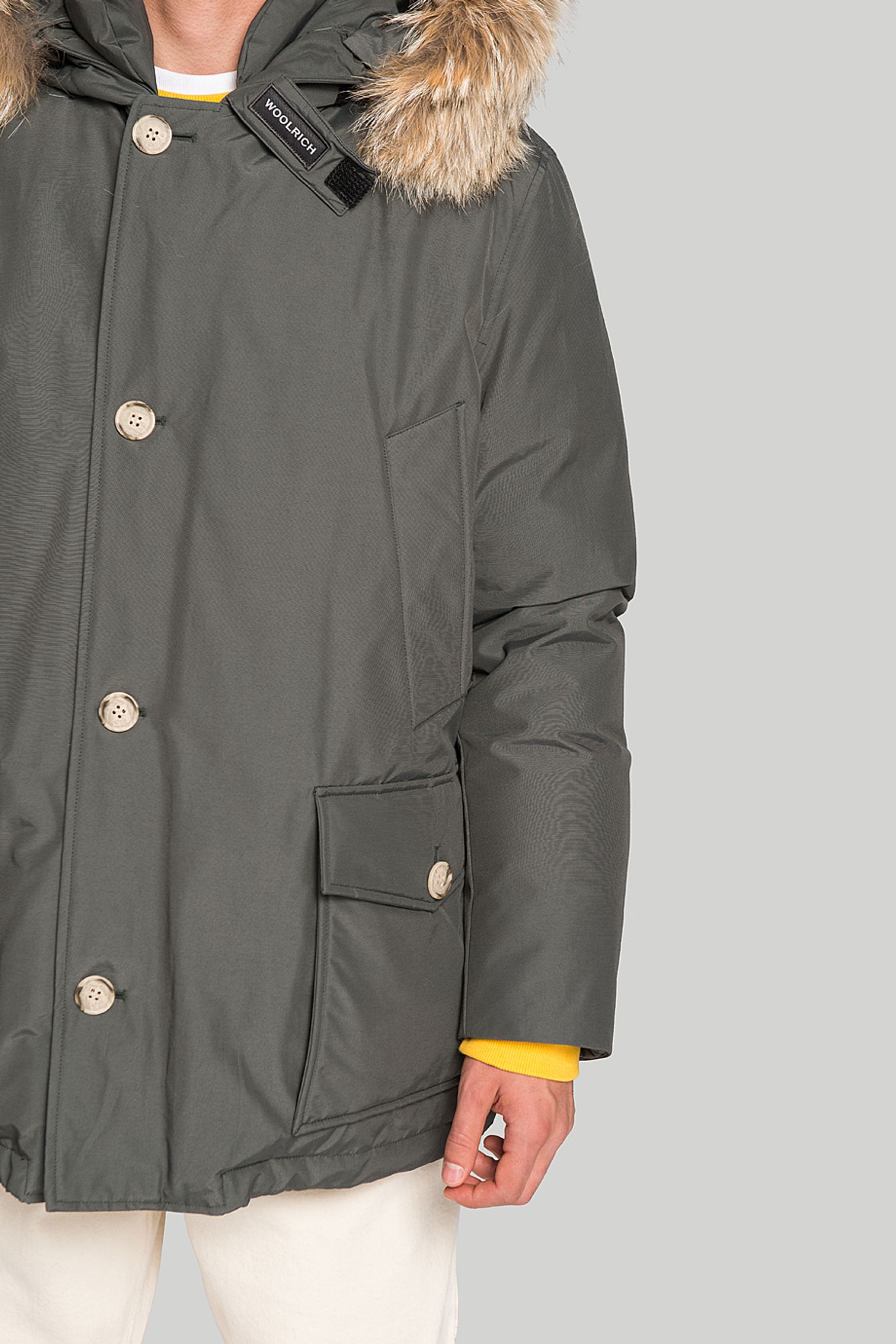 Парка Woolrich ARCTIC DETACHABLE FUR ANORAK