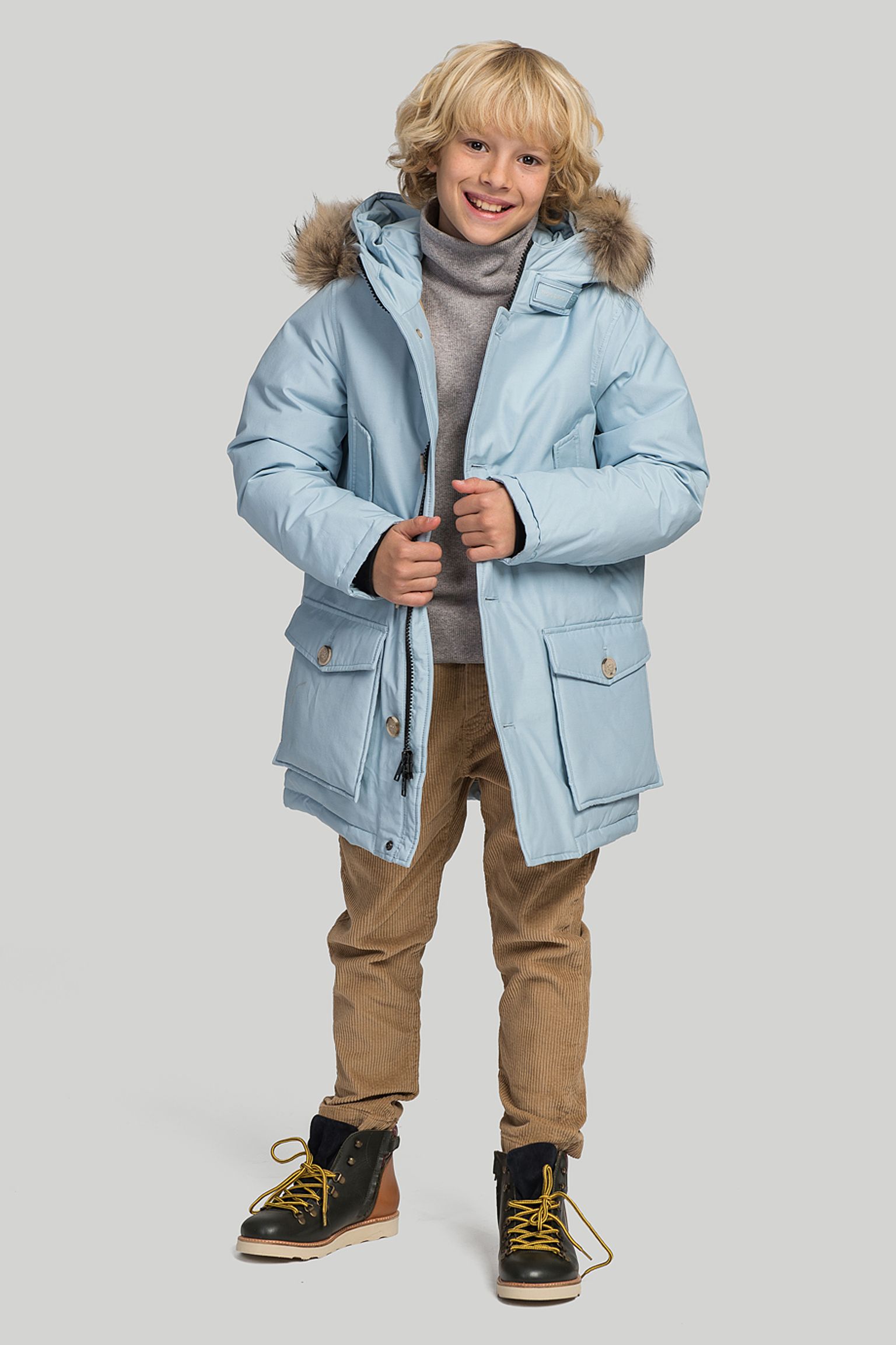 Парка Woolrich KIDS ARCTIC DETACHABLE FUR PARKA купить в Украине