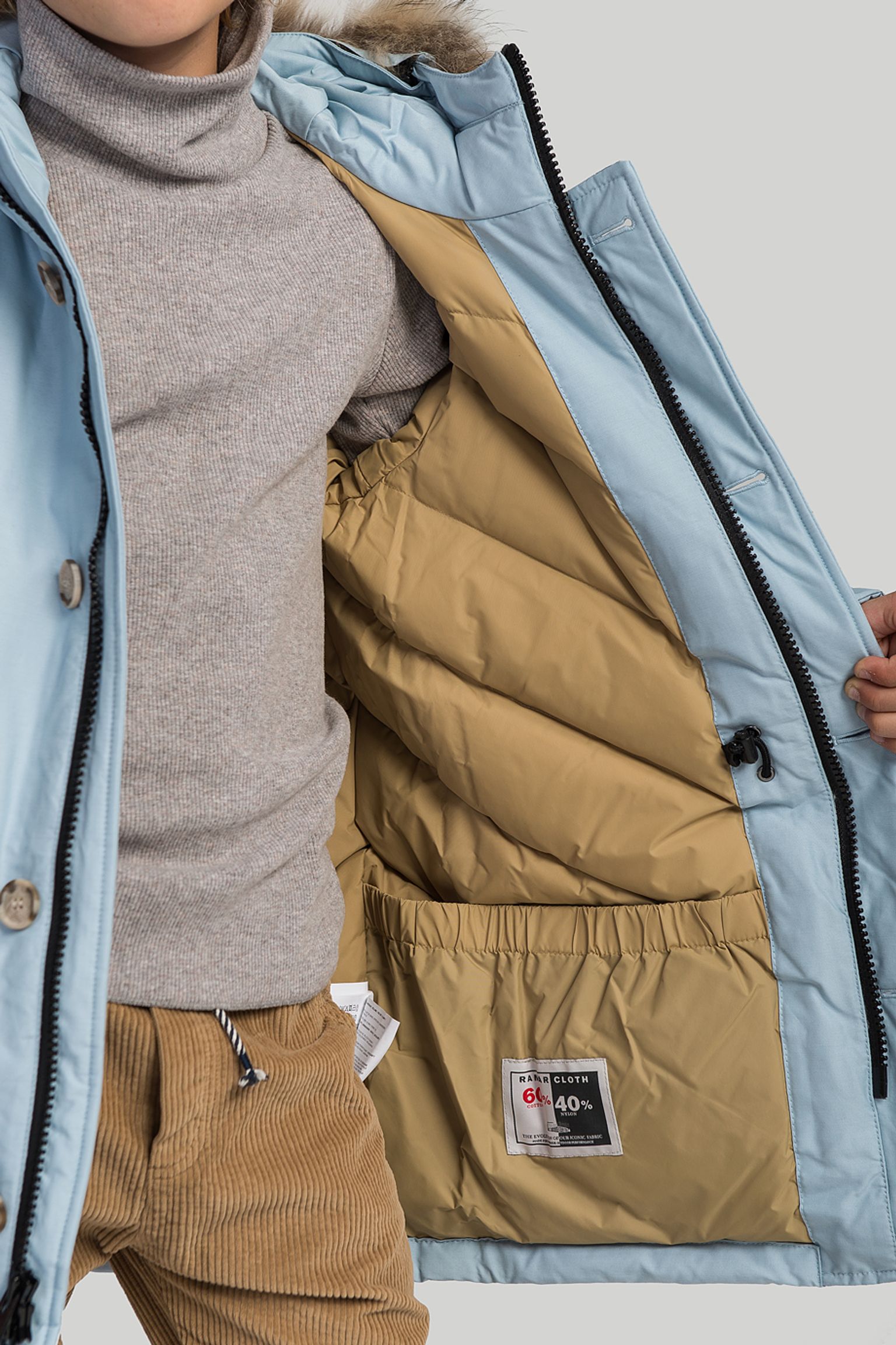 Парка Woolrich KIDS ARCTIC DETACHABLE FUR PARKA с доставкой