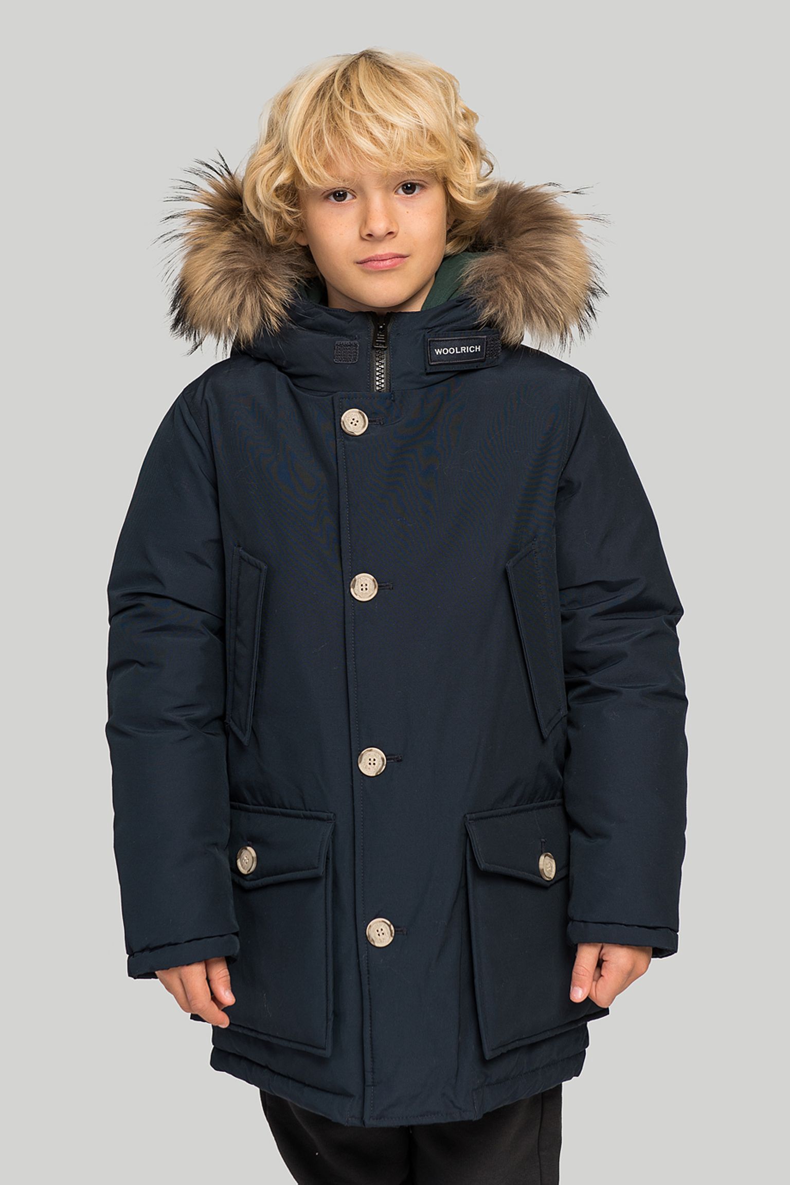 Парка Woolrich KIDS ARCTIC DETACHABLE FUR PARKA купить