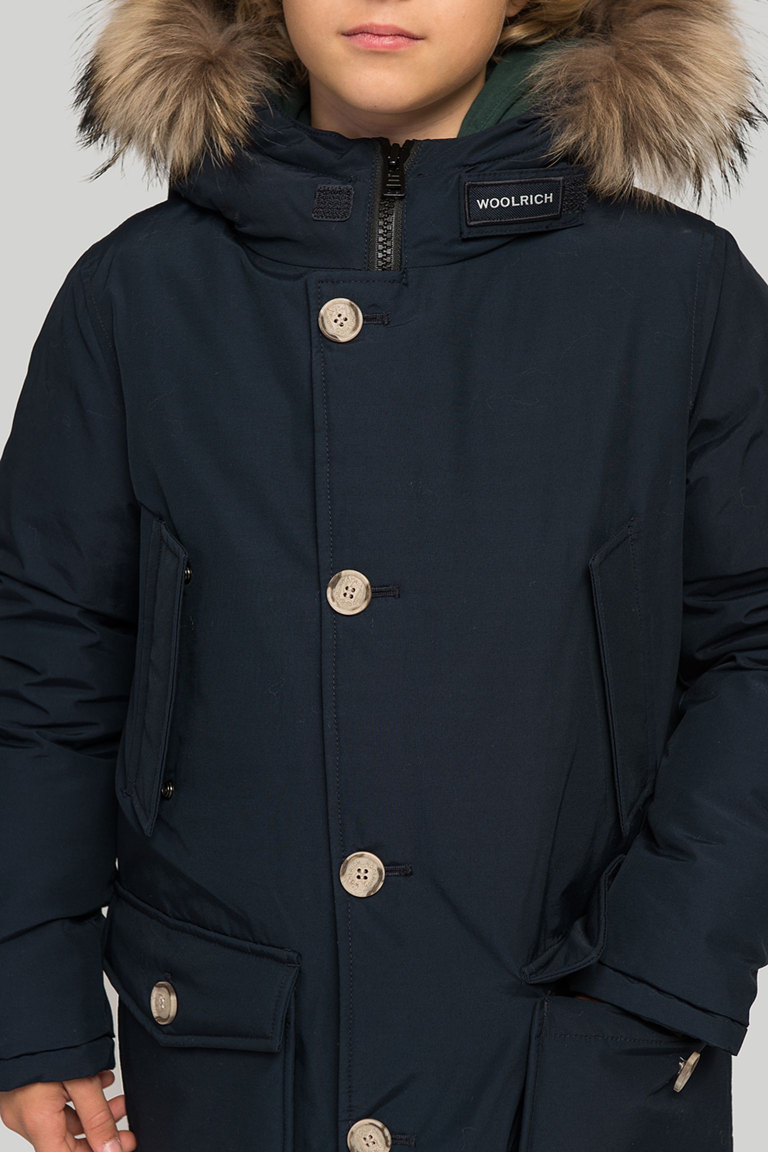 Парка Woolrich KIDS ARCTIC DETACHABLE FUR PARKA с доставкой