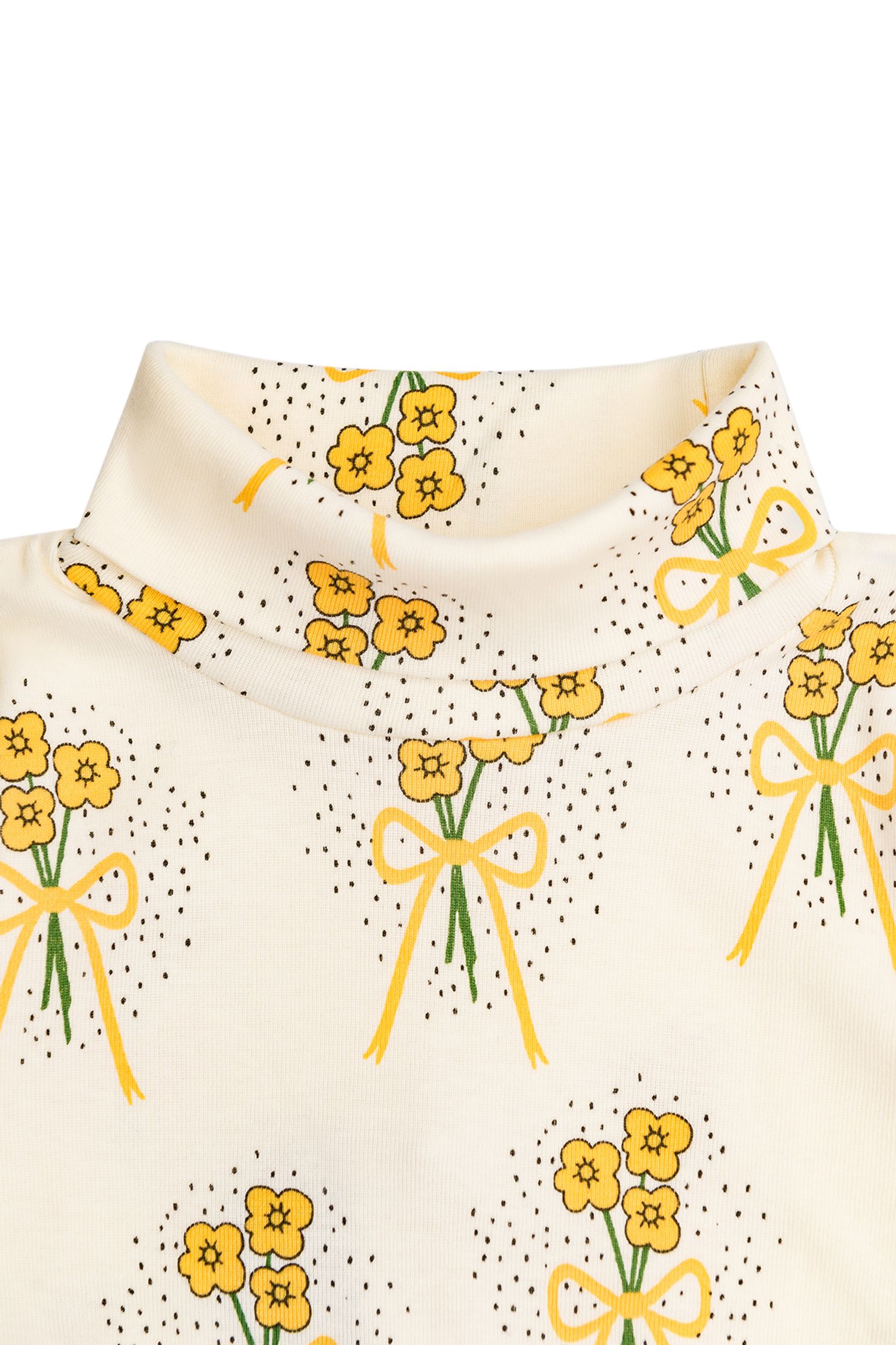 Гольф MINI RODINI KIDS Winterflowers turtleneck aop ls tee з доставкою