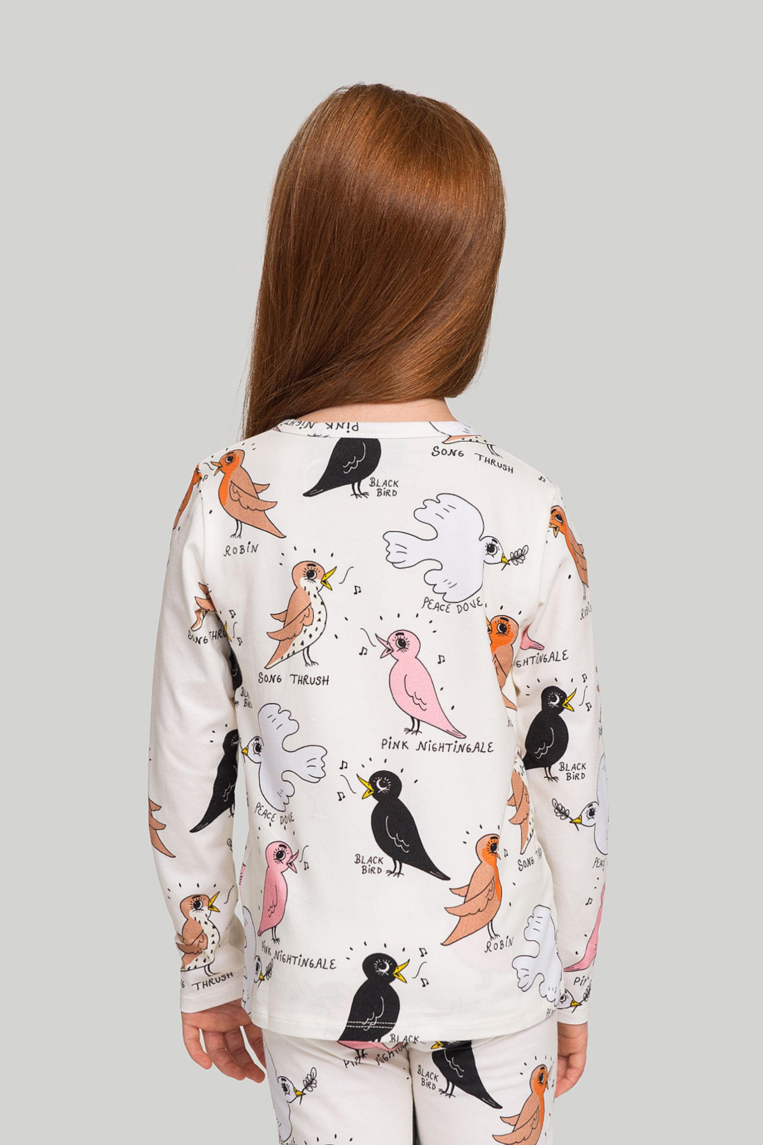 Стильні Футболка MINI RODINI KIDS Birdswatching aop grandpa