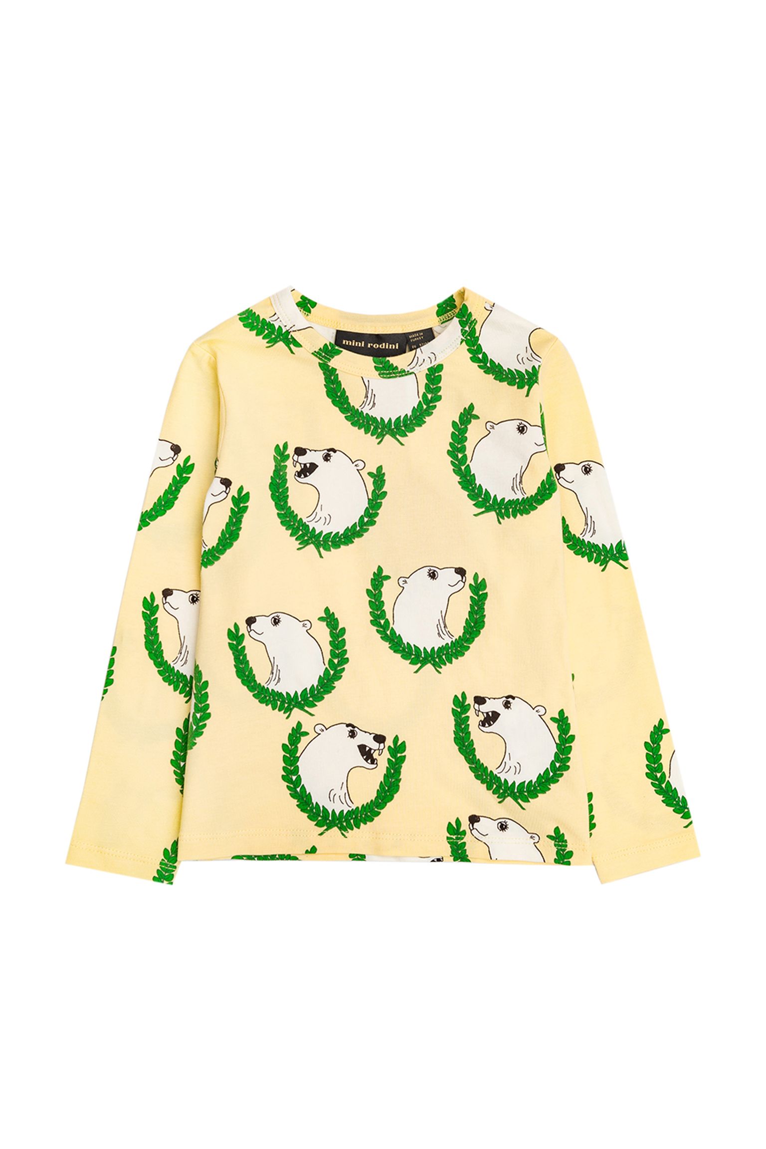 Футболка MINI RODINI KIDS Polar bear aop ls tee купить