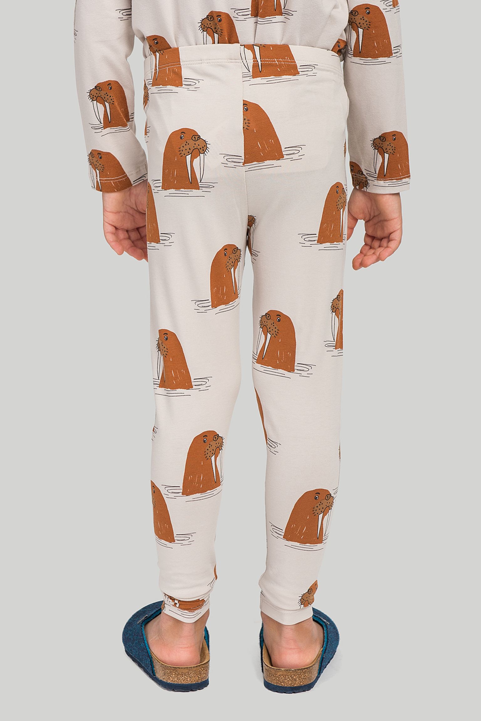 Стильні Легінси MINI RODINI KIDS Walrus aop leggings