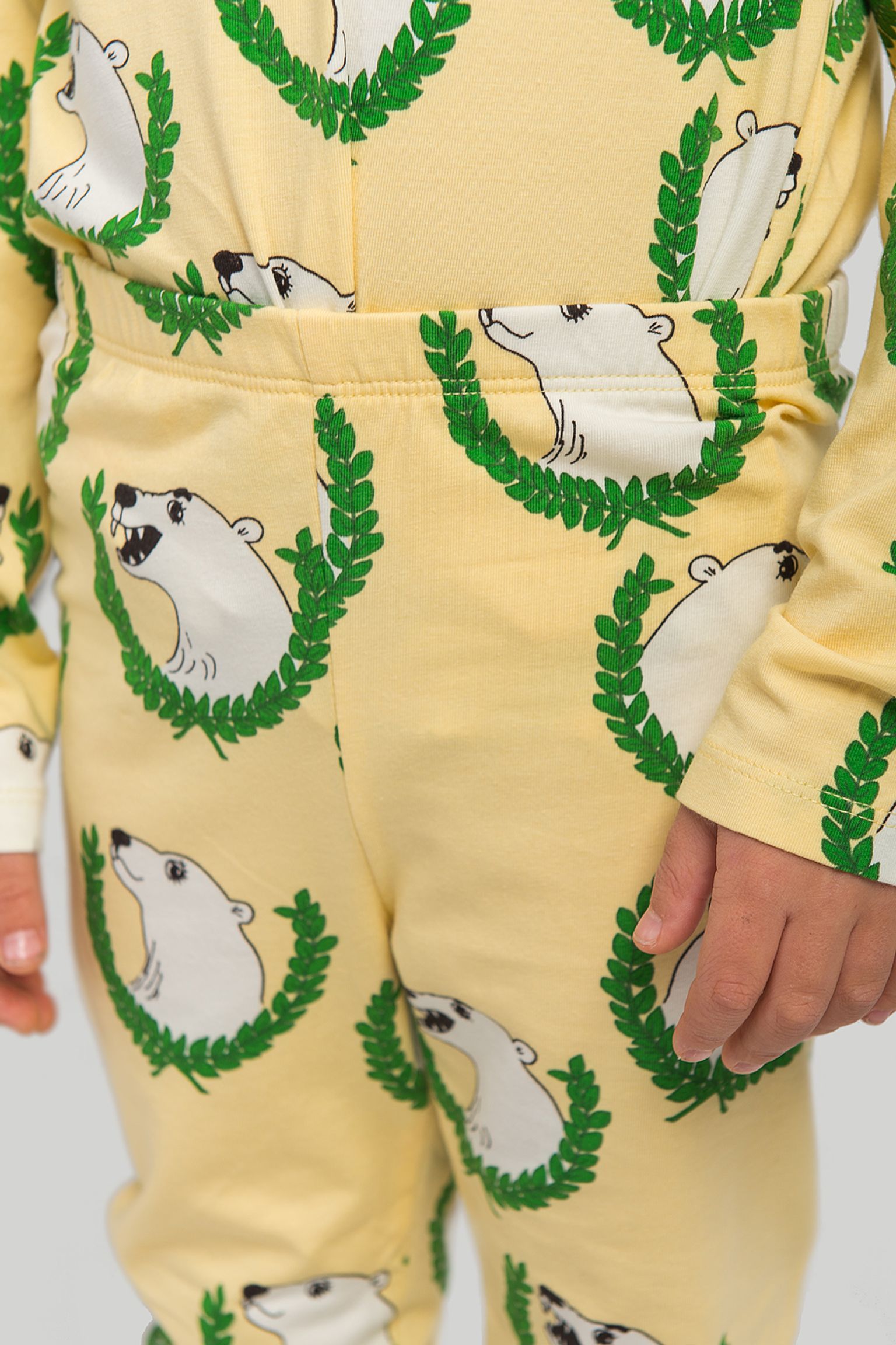 Легінси MINI RODINI KIDS Polar bear aop leggings з доставкою
