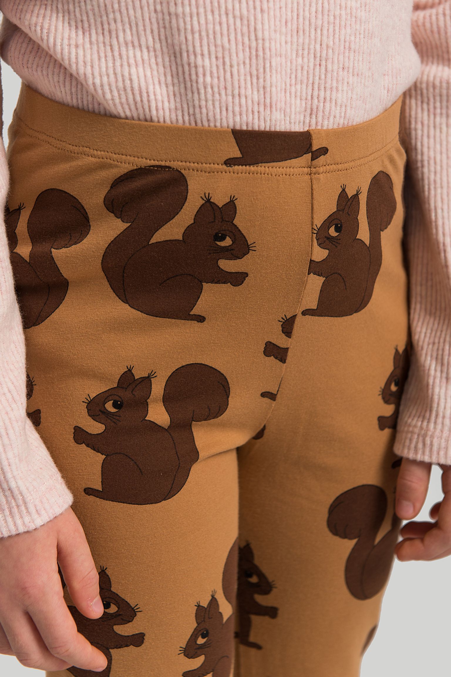 Легінси MINI RODINI KIDS Squirrel aop leggings з доставкою