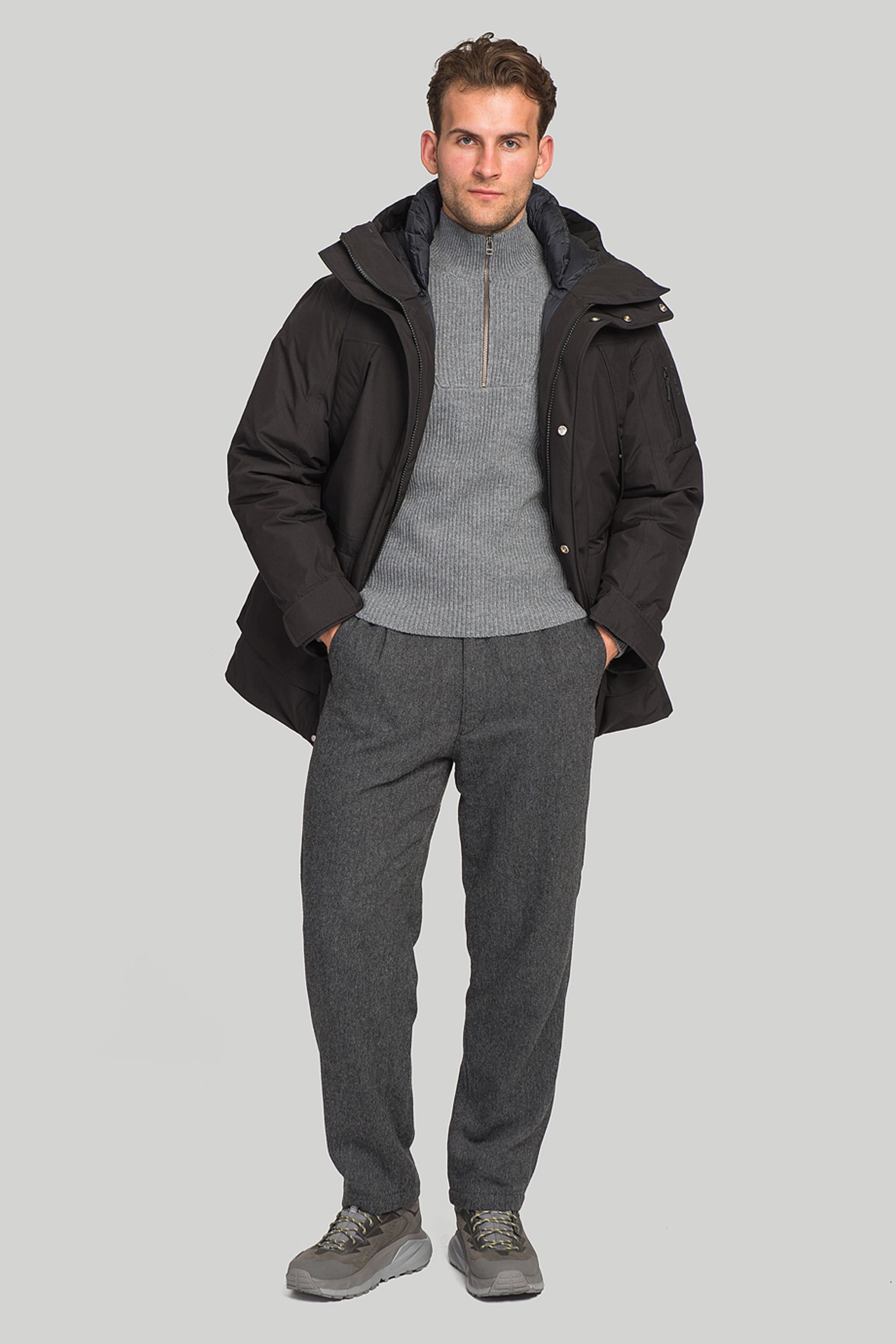 Пуховик GORE-TEX Hooded Down Coat с доставкой