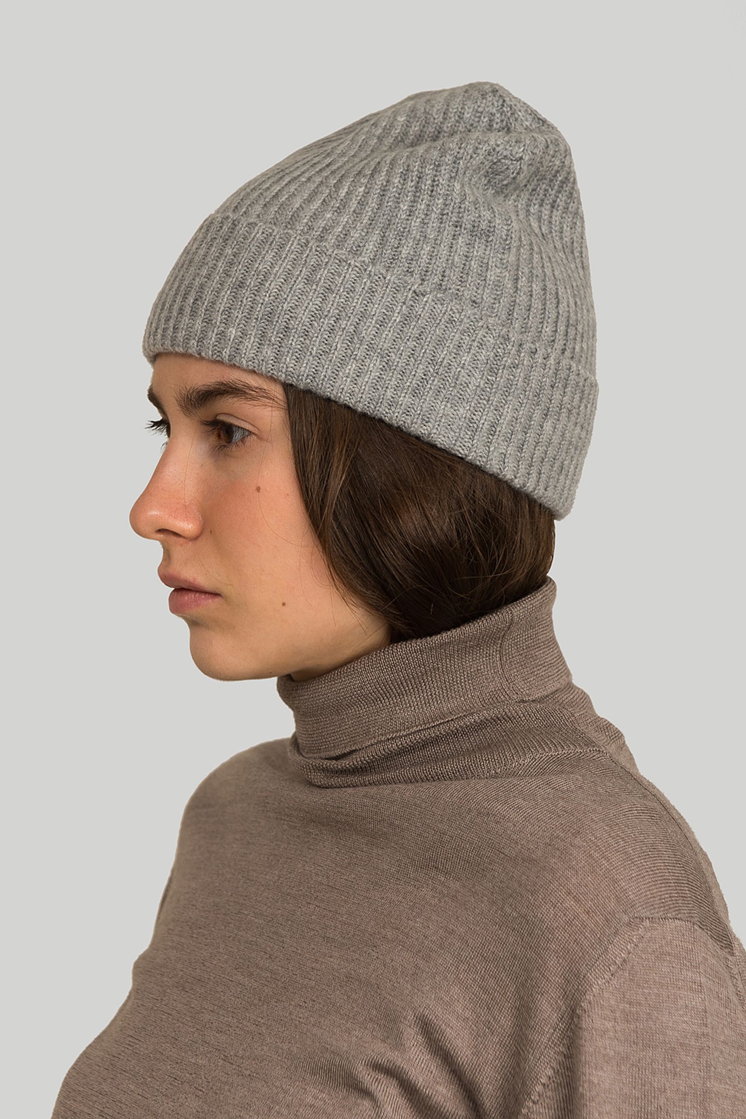 Шапка   CASHMERE RIBBED HAT