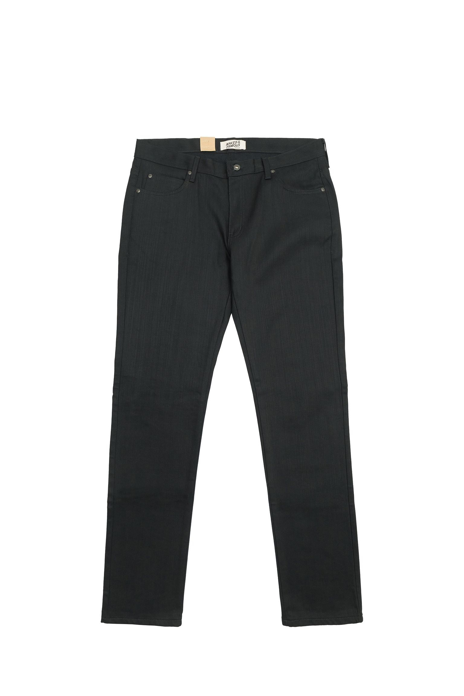 Джинсы Naked&Famous Super Guy Black Cashmere купить