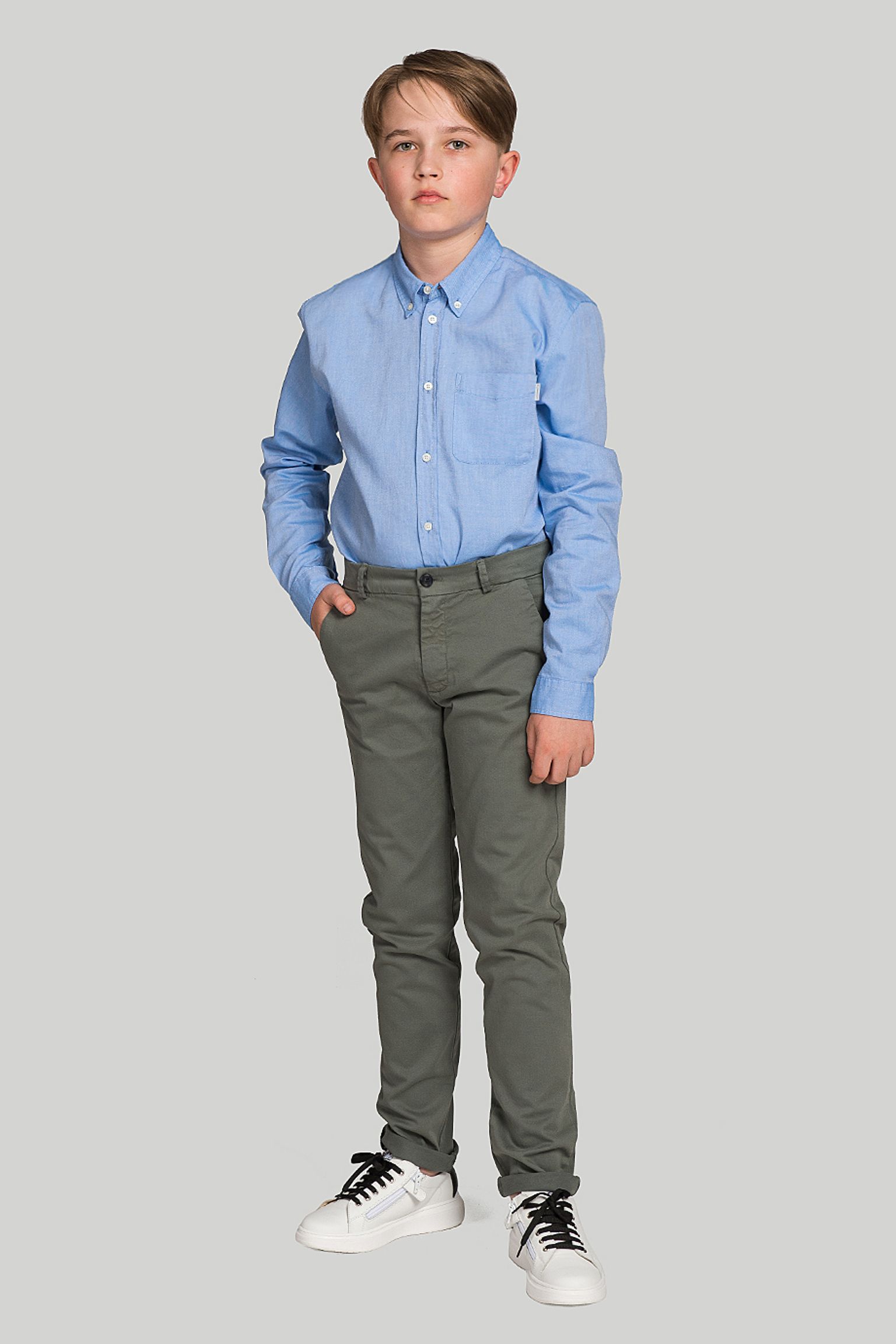 Сорочка Woolrich KIDS OXFORD SHIRT