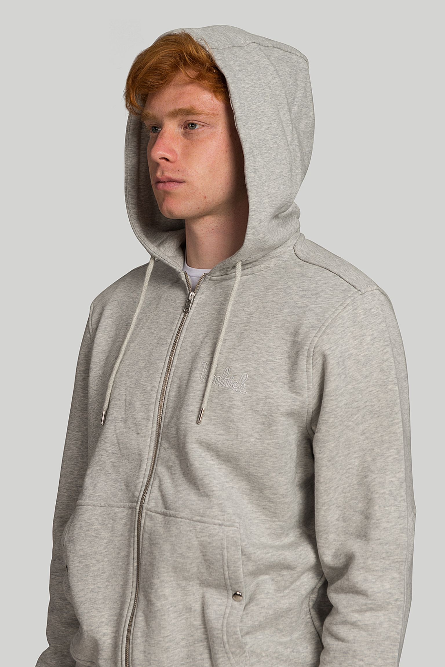 Спортивная кофта Woolrich LUXURY FULL ZIP HOODIE