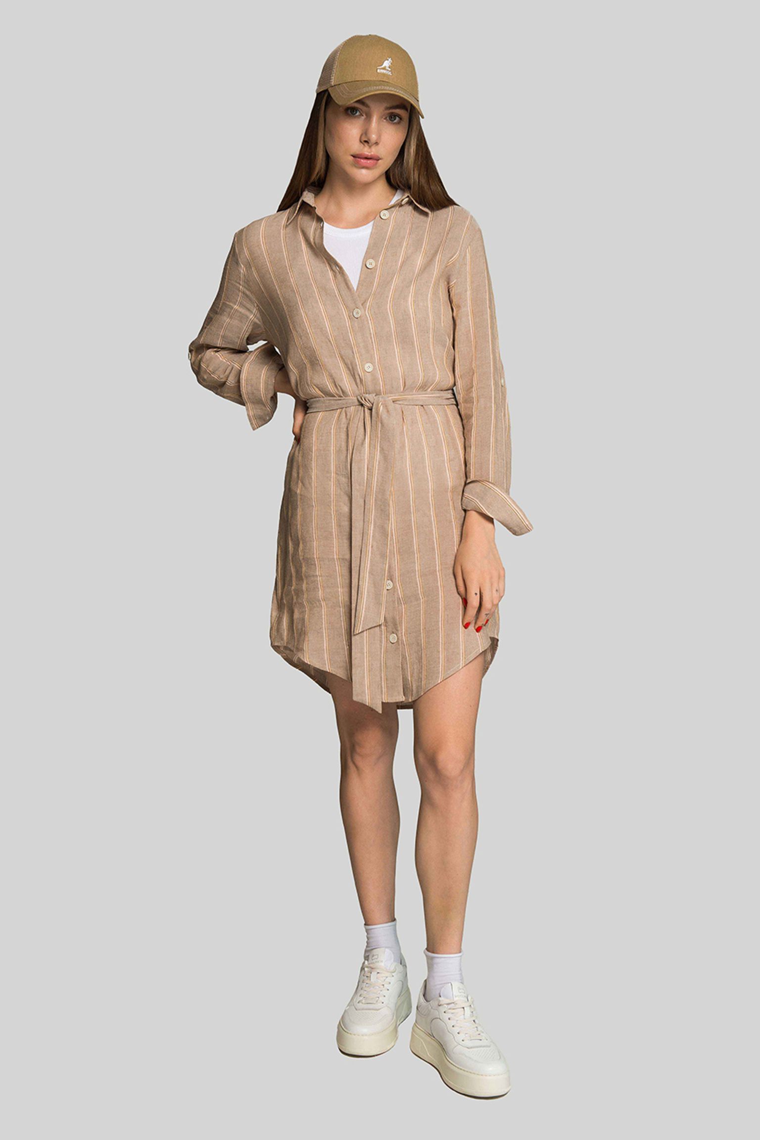 Платье  Woolrich FLUID STRIPE DRESS