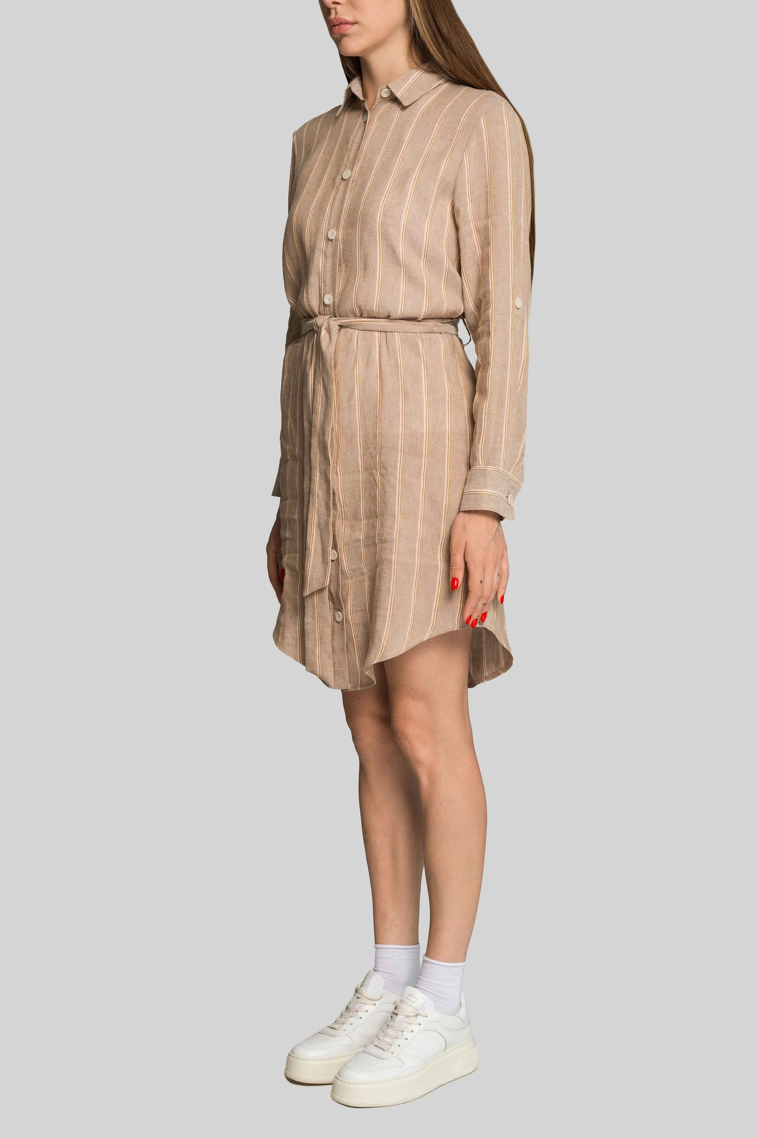 Платье  Woolrich FLUID STRIPE DRESS