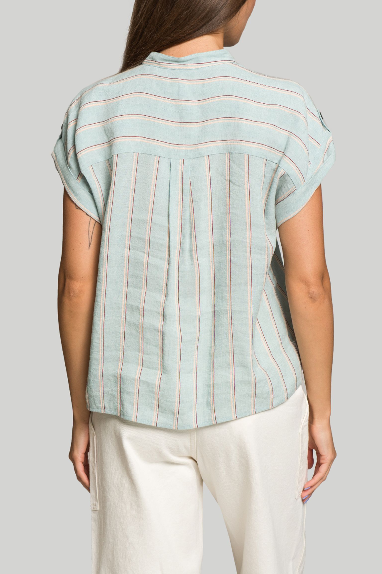 Широкий вибір Сорочка Woolrich FLUID STRIPE SHIRT