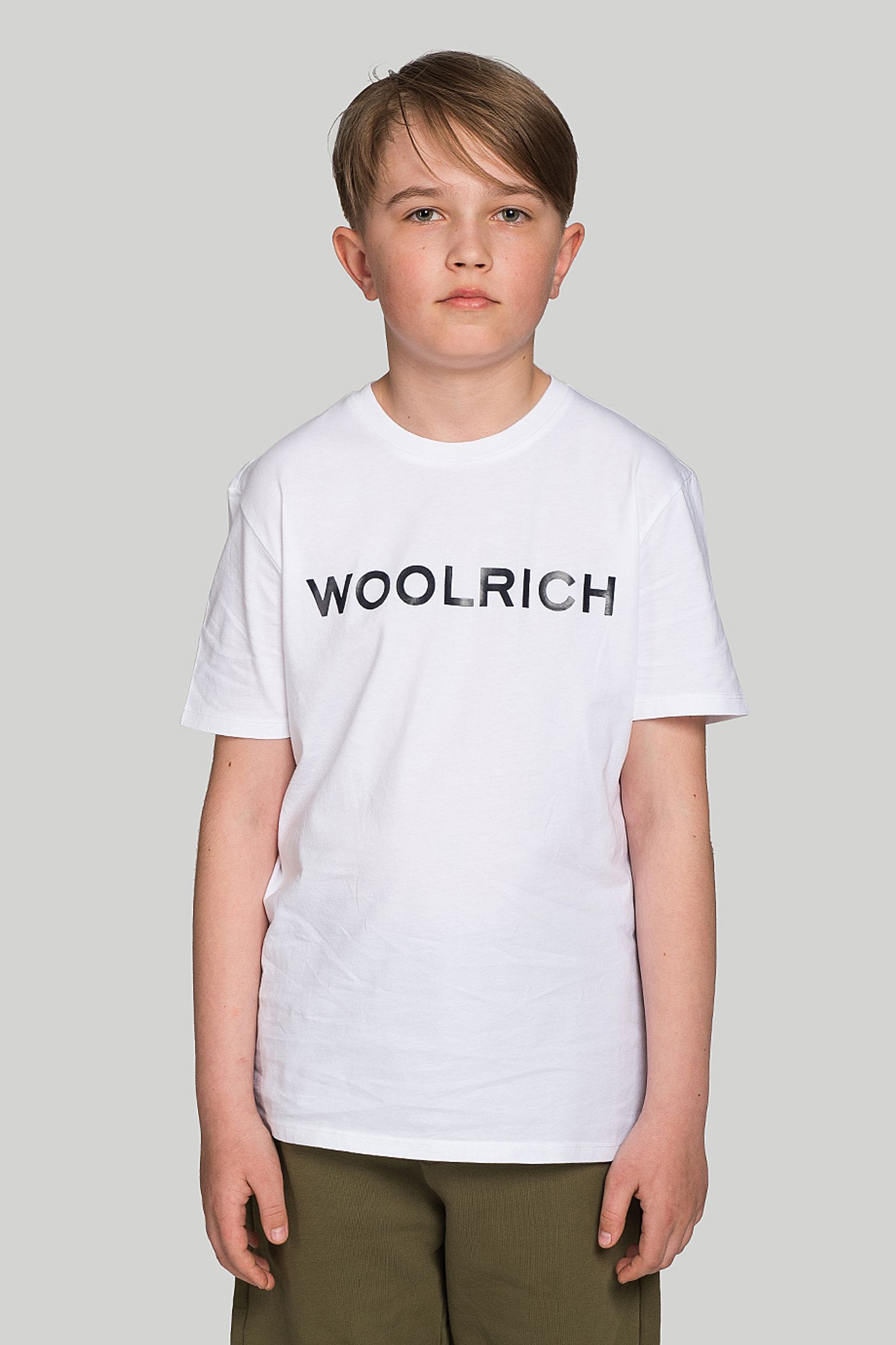 Футболка Woolrich KIDS LOGO T-SHIRT