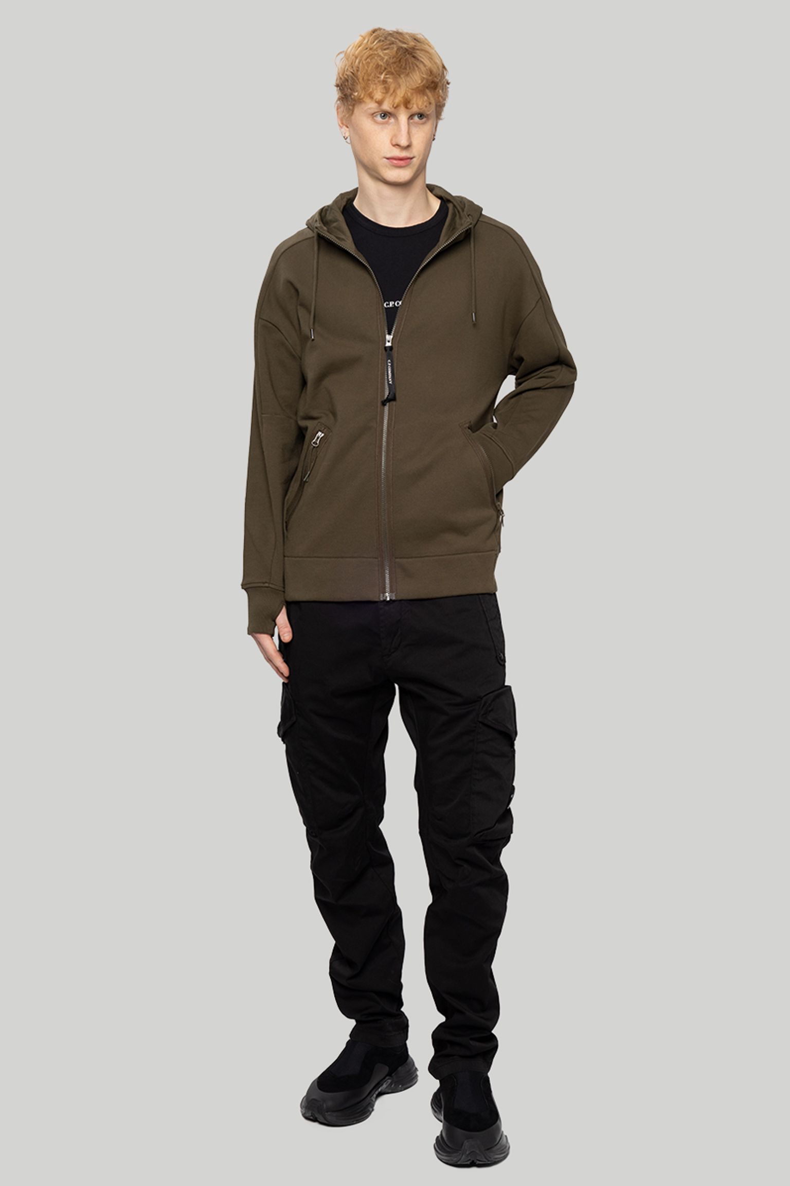 Спортивная кофта RAISED GOGGLE HOODIE с доставкой