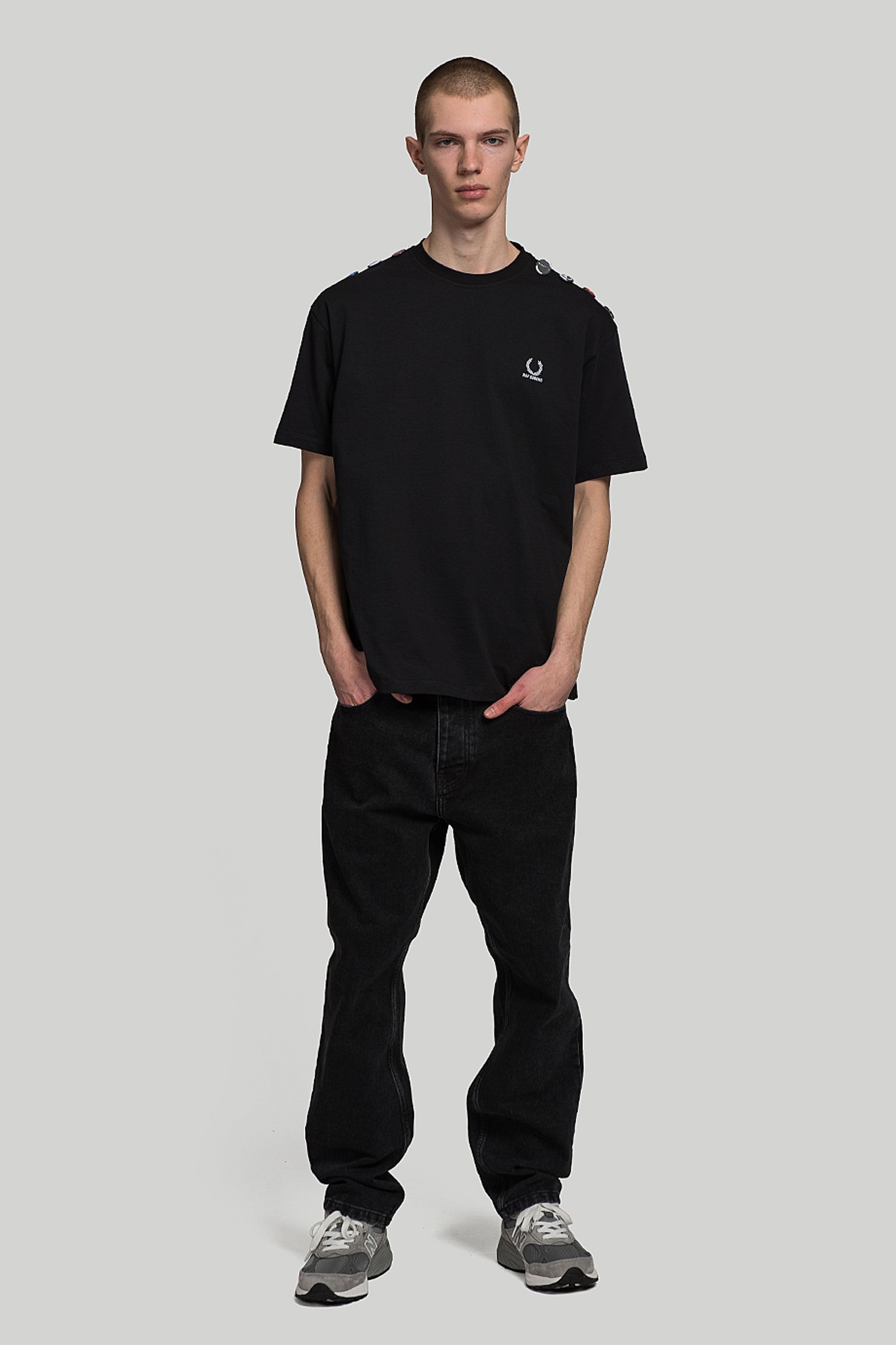Футболка Oversized Shoulder T-Shirt купити в Україні