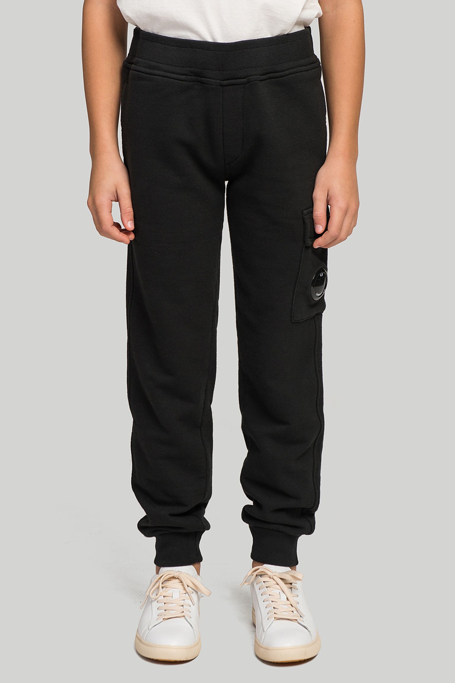 Спортивні брюки C.P. Company KIDS BASIC FLEECE SWEATPANTS купити