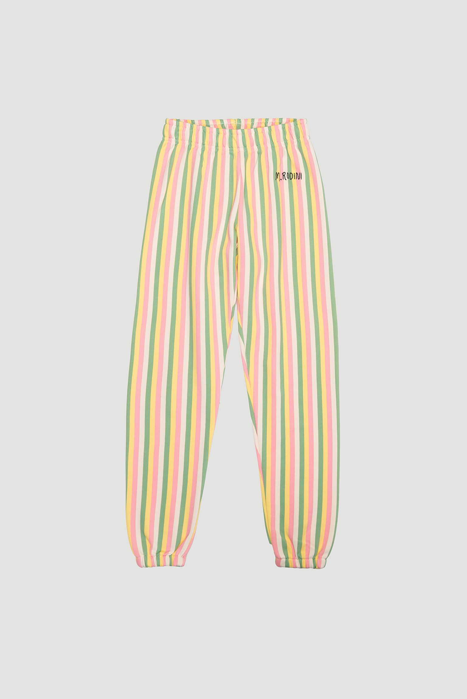 Спортивные брюки MINI RODINI Pastelle stripe sweatpants