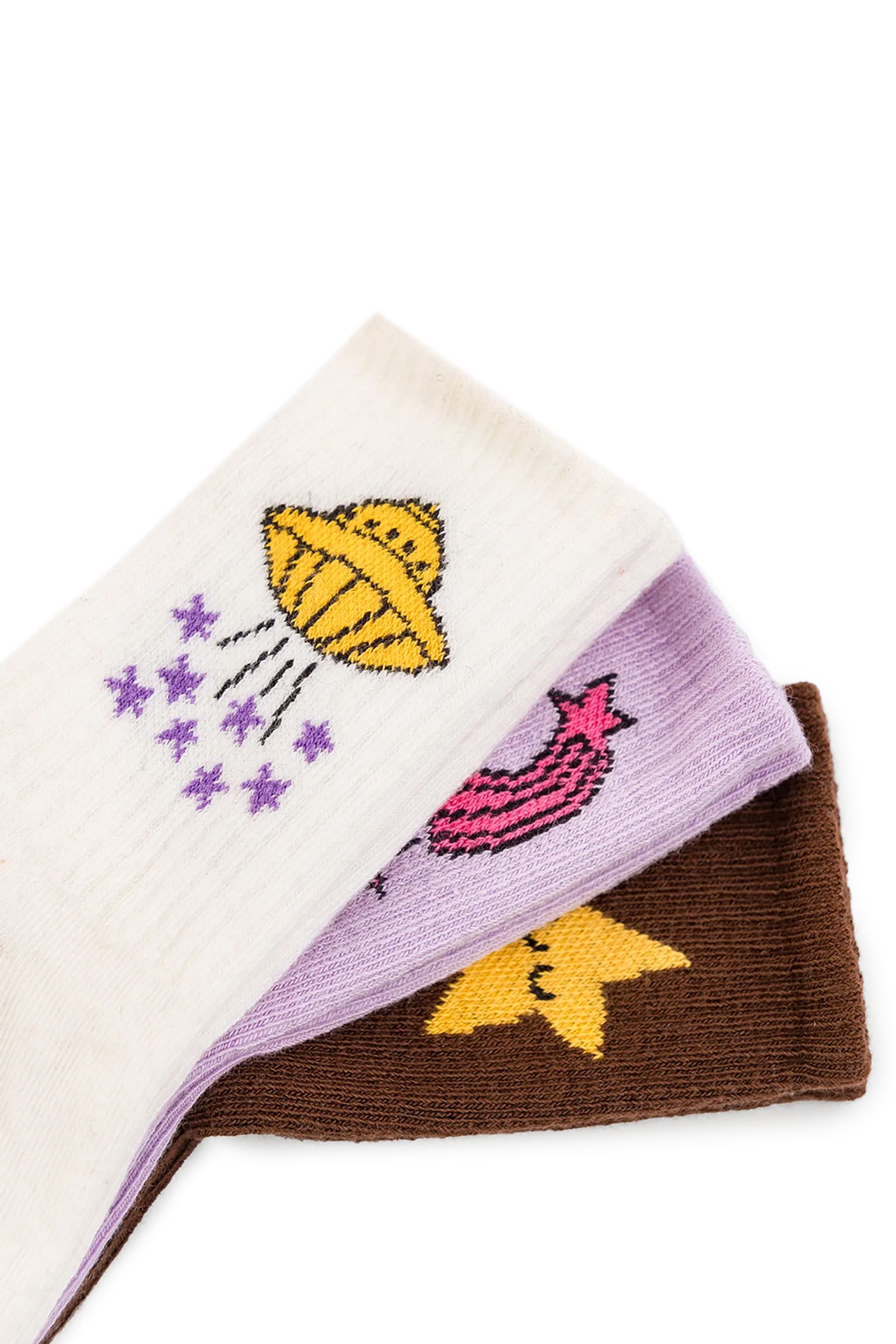 Носки MINI RODINI KIDS Starfall socks 3-pack
