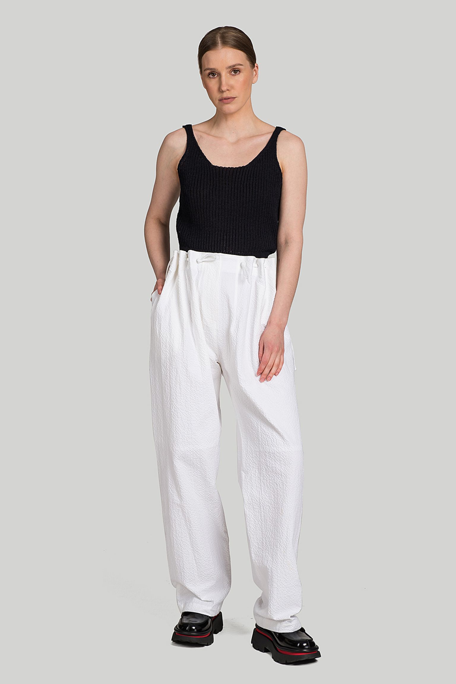 Брюки LE17SEPTEMBRE MERIDA DRAW STRING TROUSERS з доставкою