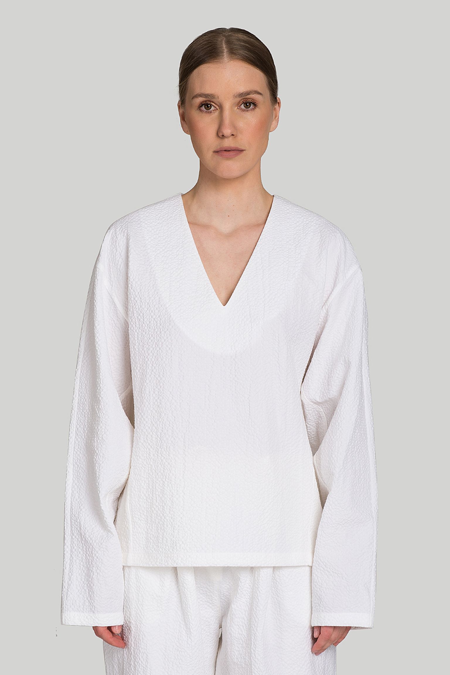 Блузка LE17SEPTEMBRE MERIDA V-NECK SHIRT с доставкой