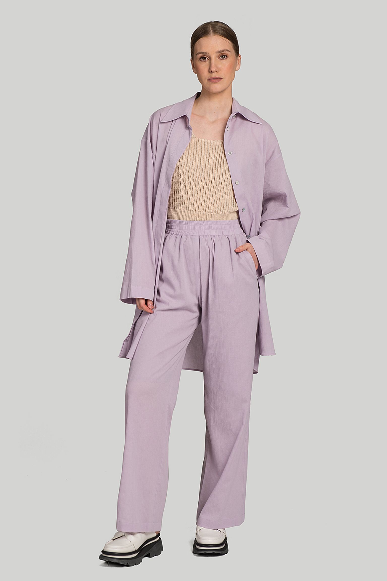 Брюки LE17SEPTEMBRE WRINKLE EASY PANTS с доставкой