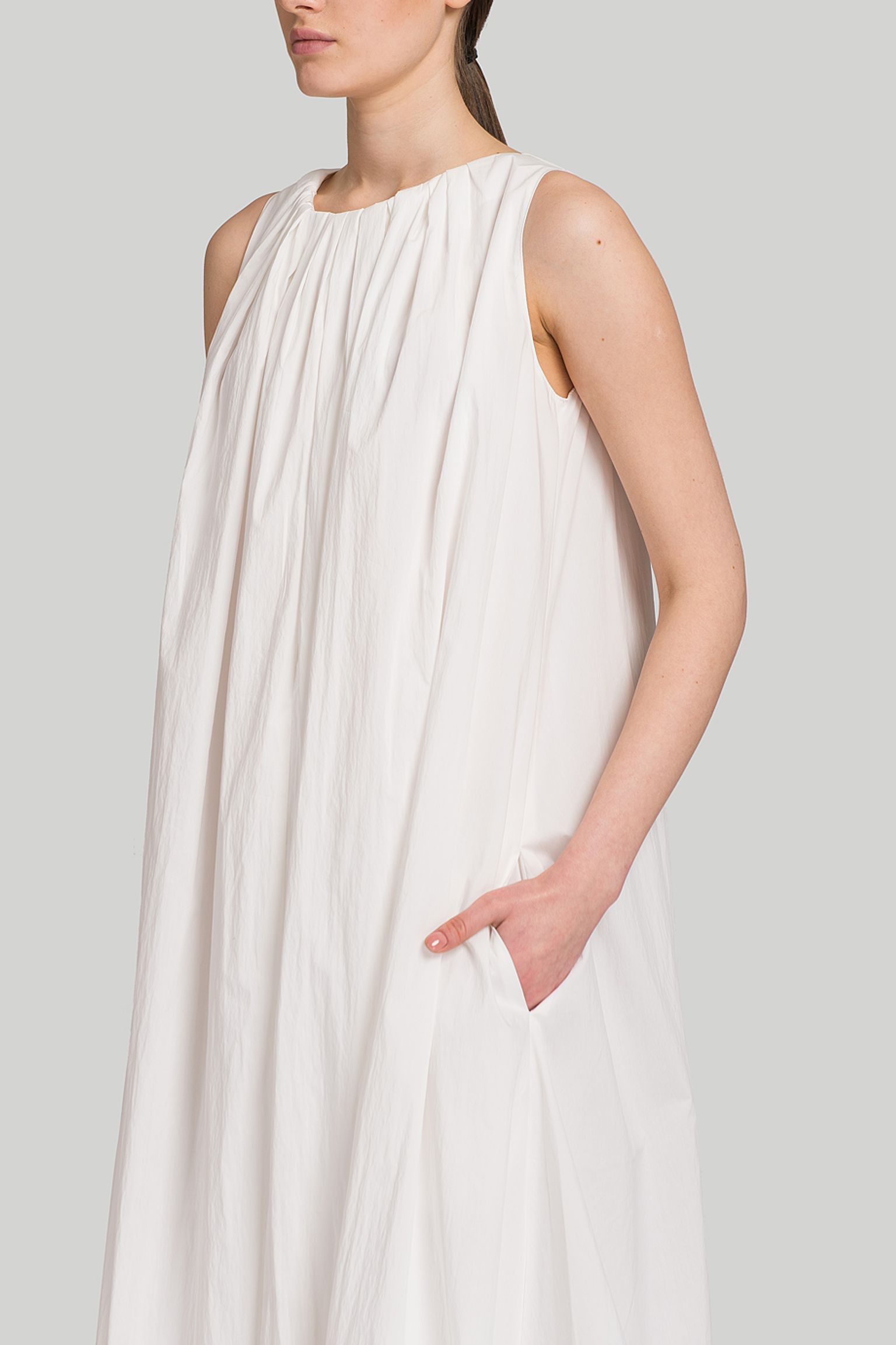 Платье MISSING YOU ALREADY NECK SHIRRING BALLOON DRESS с доставкой