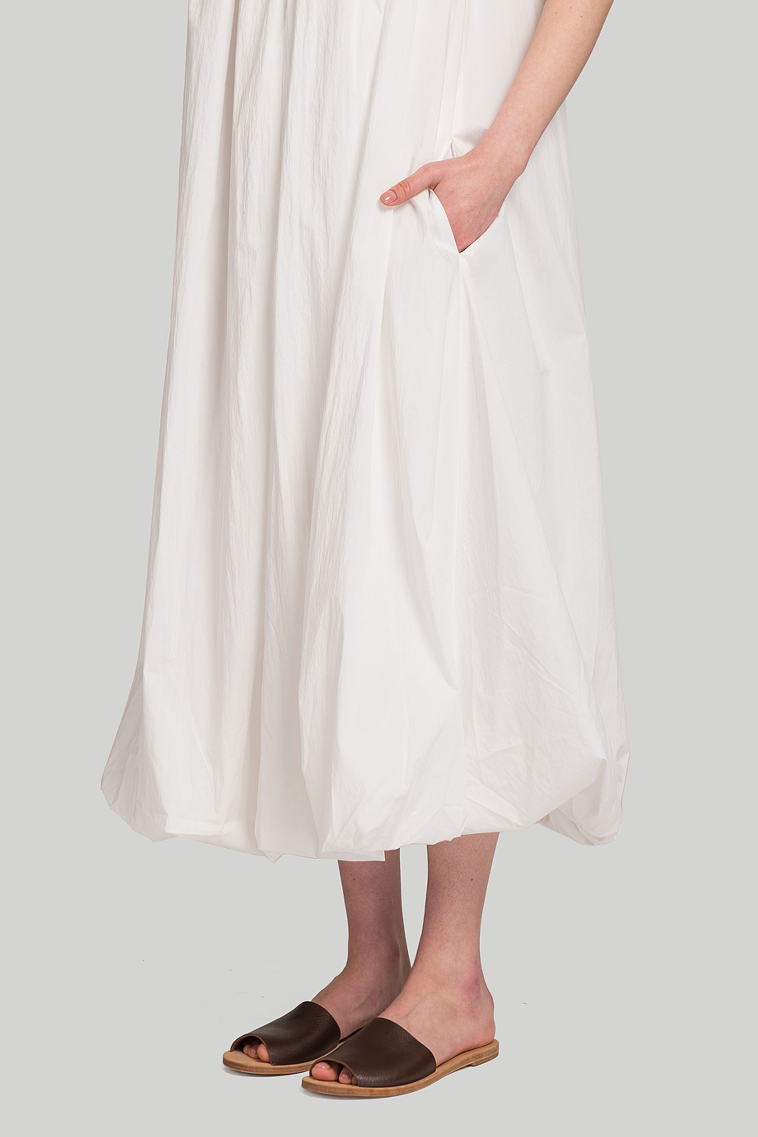 Стильные Платье MISSING YOU ALREADY NECK SHIRRING BALLOON DRESS