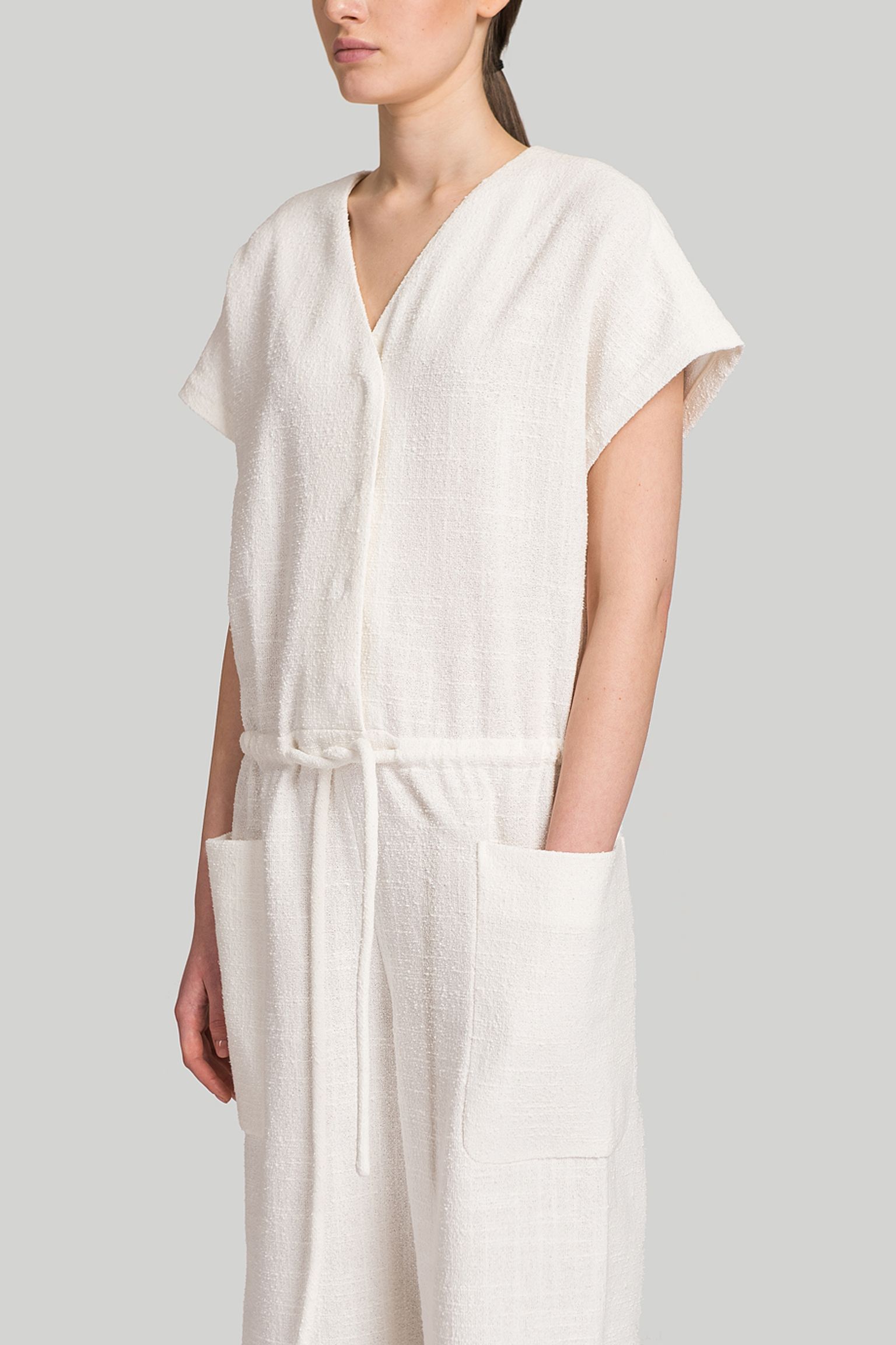 Стильні Комбінезон MISSING YOU ALREADY V-NECK WIDE JUMPSUIT