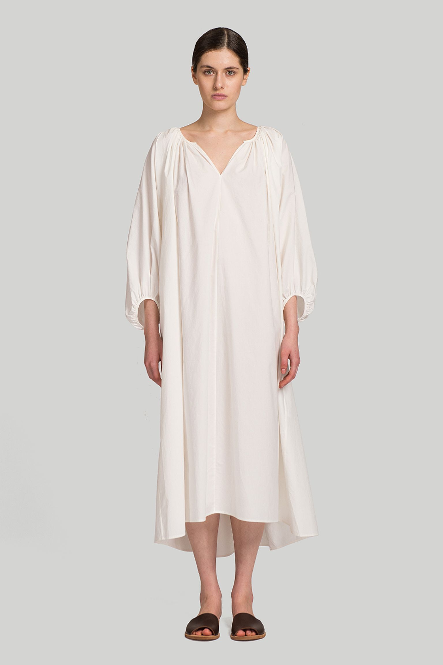 Платье MISSING YOU ALREADY V-NECK SHIRRING BELTED DRESS с доставкой
