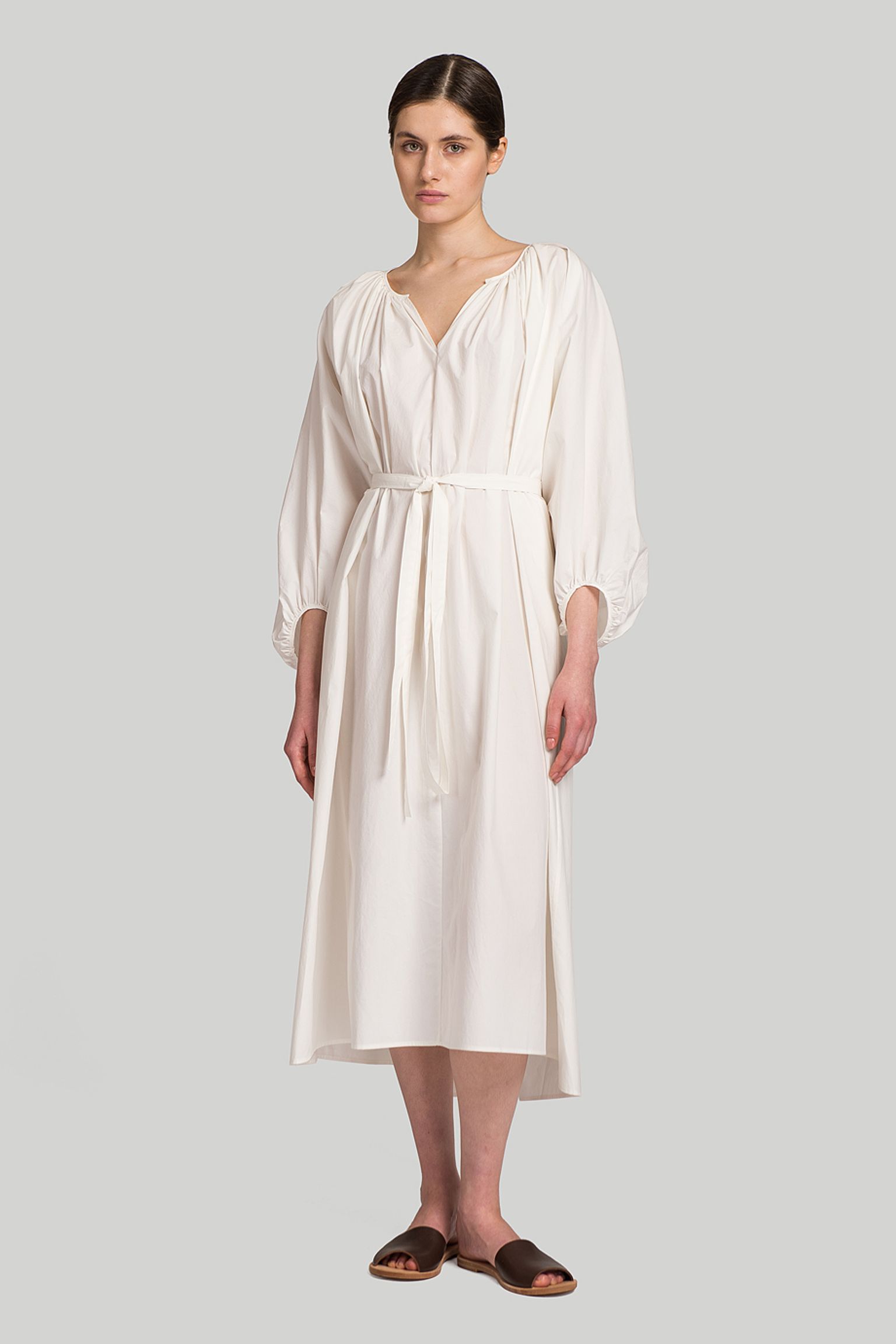 Широкий выбор Платье MISSING YOU ALREADY V-NECK SHIRRING BELTED DRESS