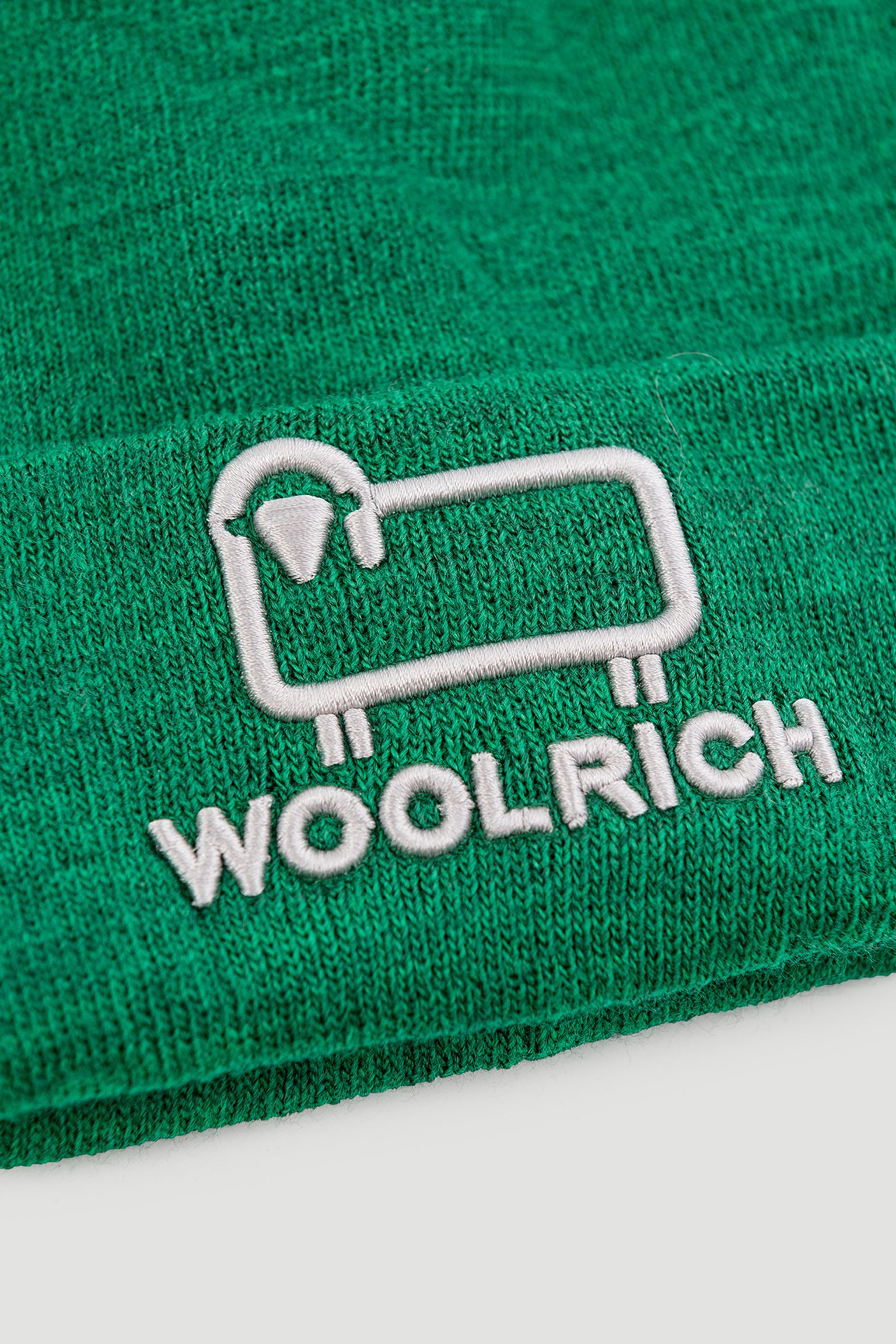 Шапка Woolrich KIDS UNISEX LOGO BEANIE