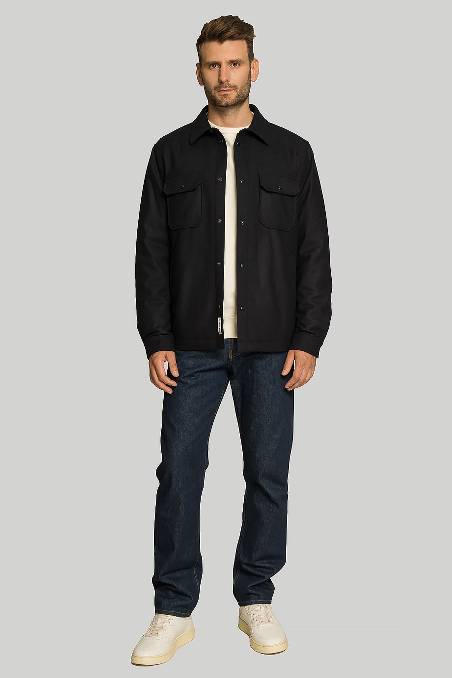 Овершот Woolrich ALASKAN WOOL OVERSHIRT